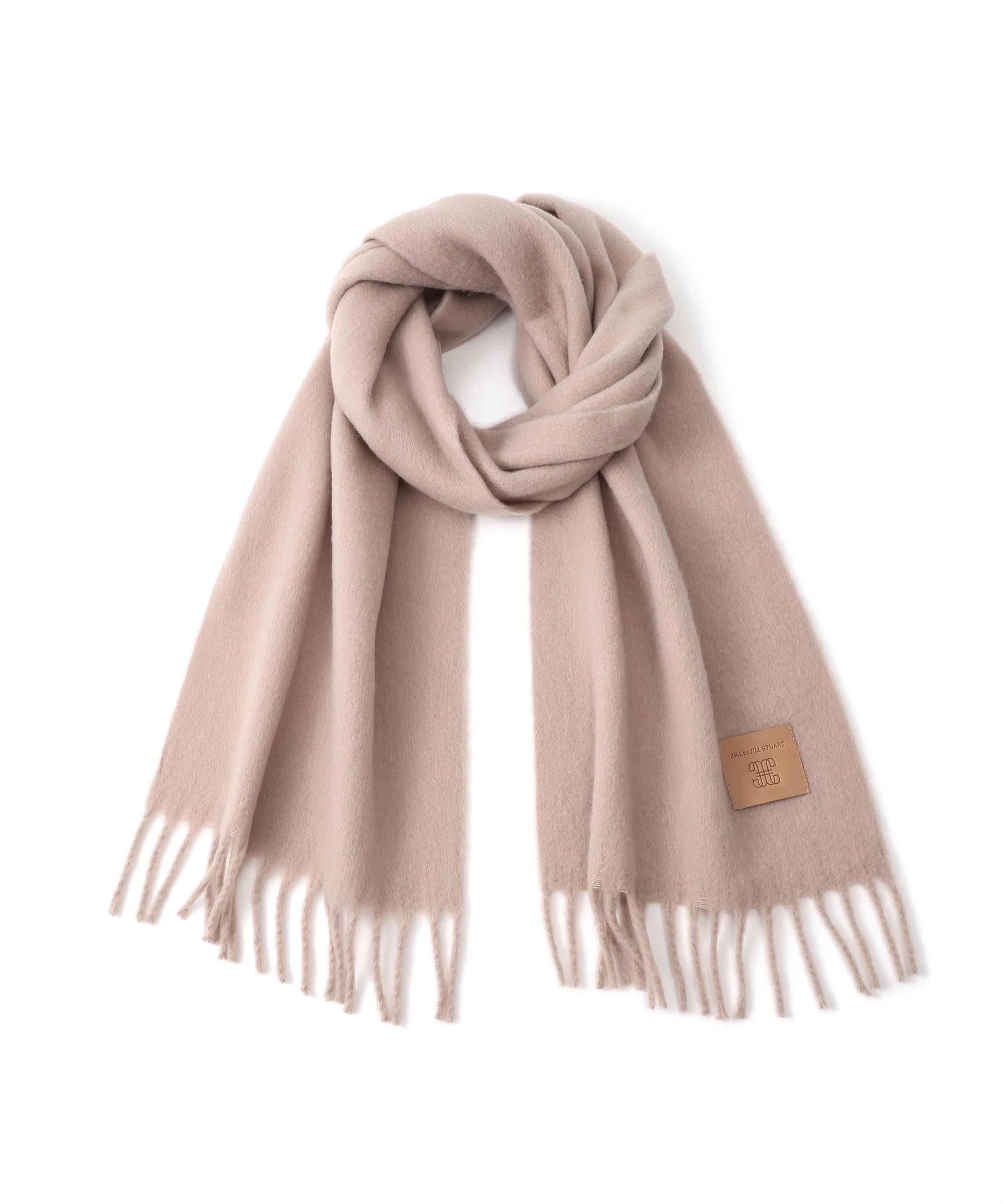 レザータグループヤーンストール ベージュ