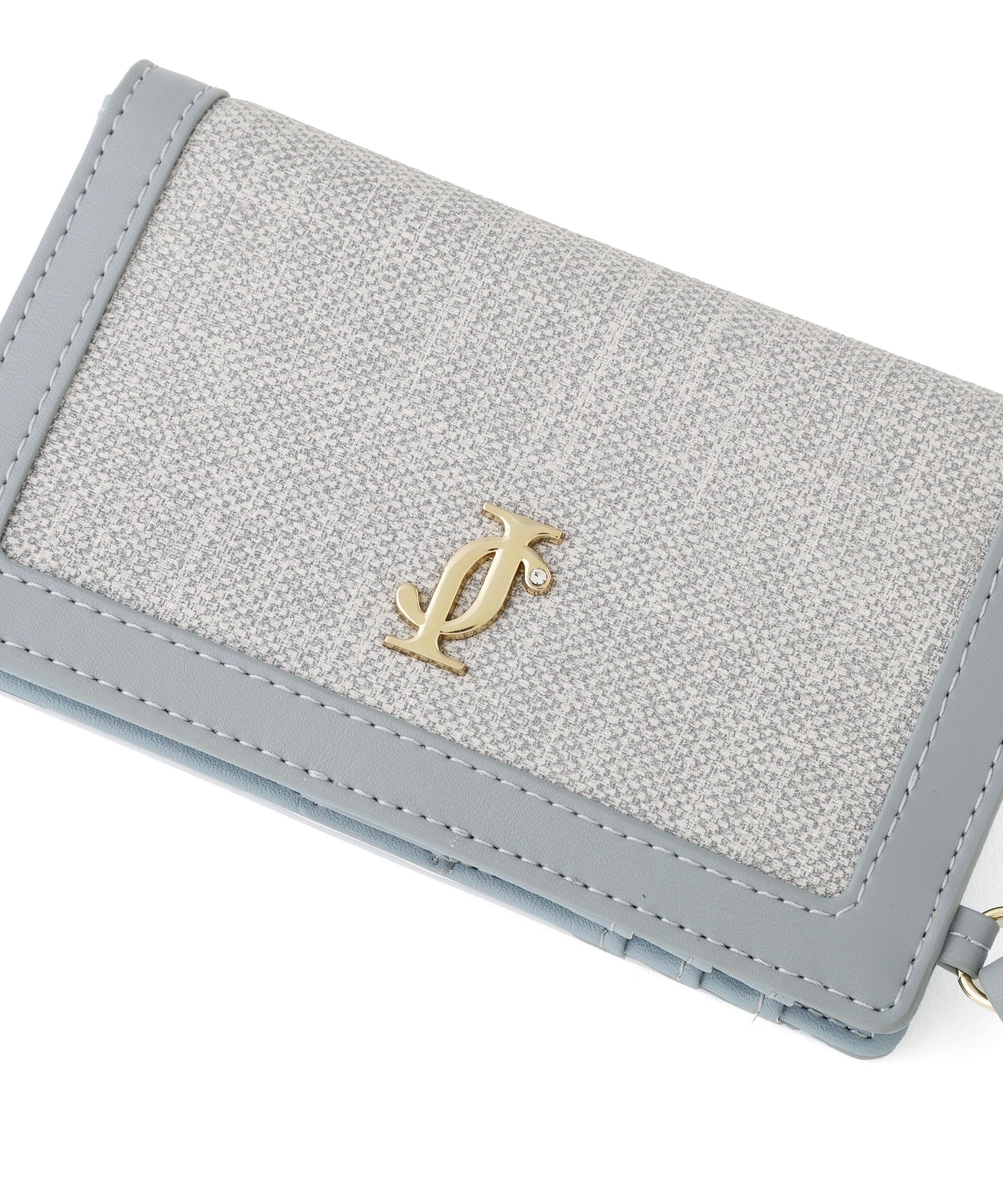 コンビネーションパスケース ブルー