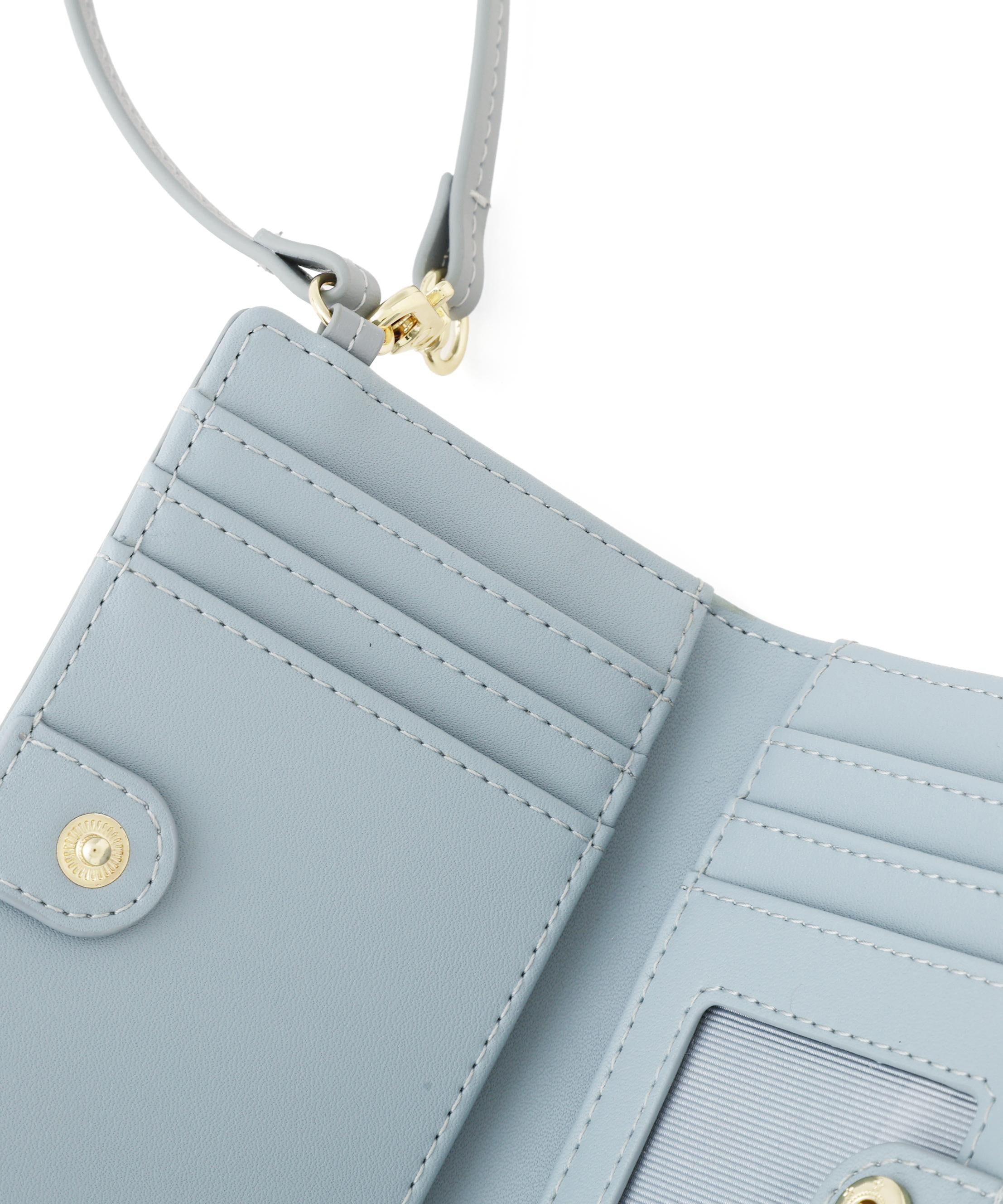 コンビネーションパスケース ブルー