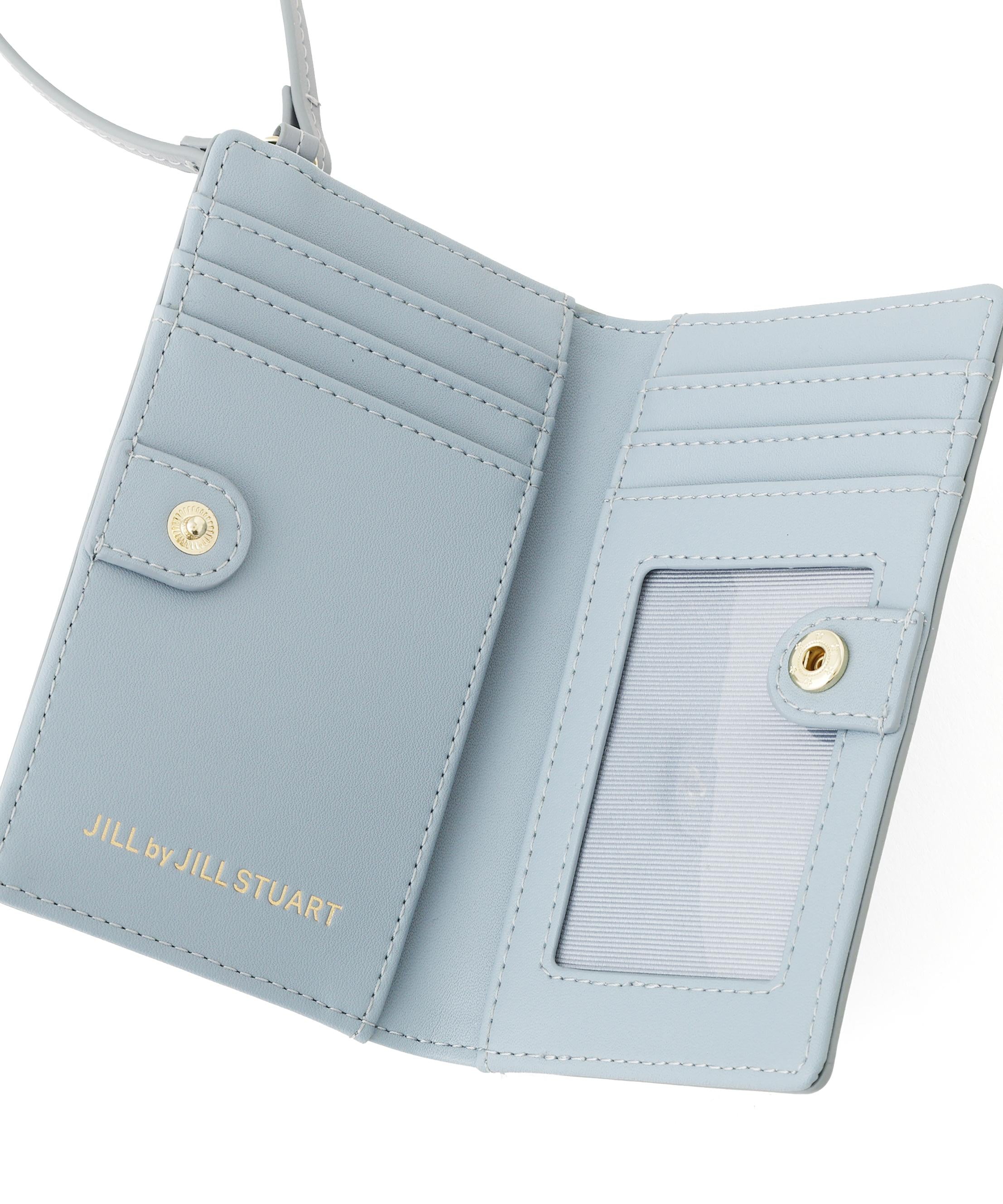 コンビネーションパスケース ブルー