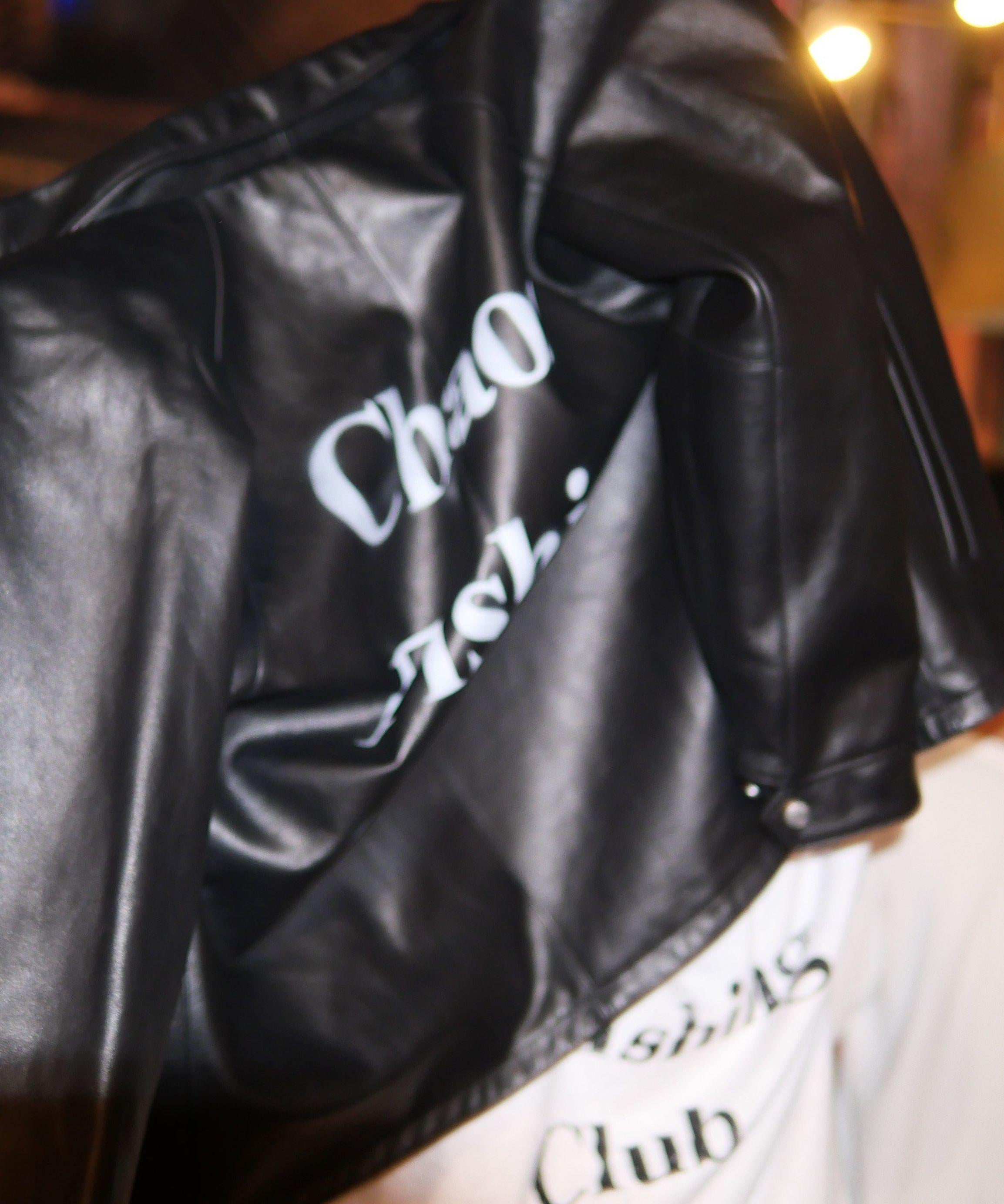 Chaos Fishing Club×Schott×BEAVER 別注SHEEP COACH JKT ブラック