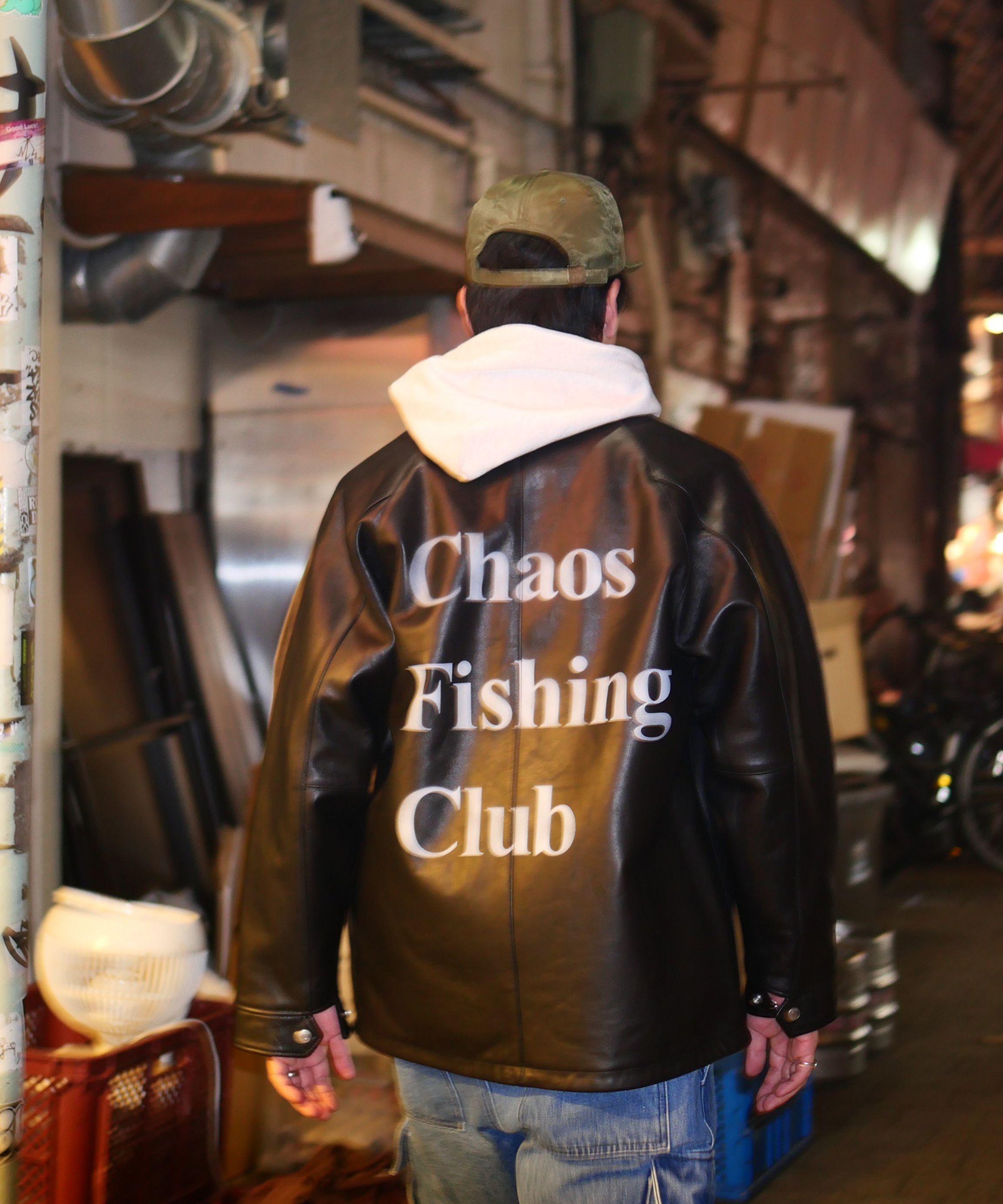 Chaos Fishing Club×Schott×BEAVER 別注SHEEP COACH JKT ブラック