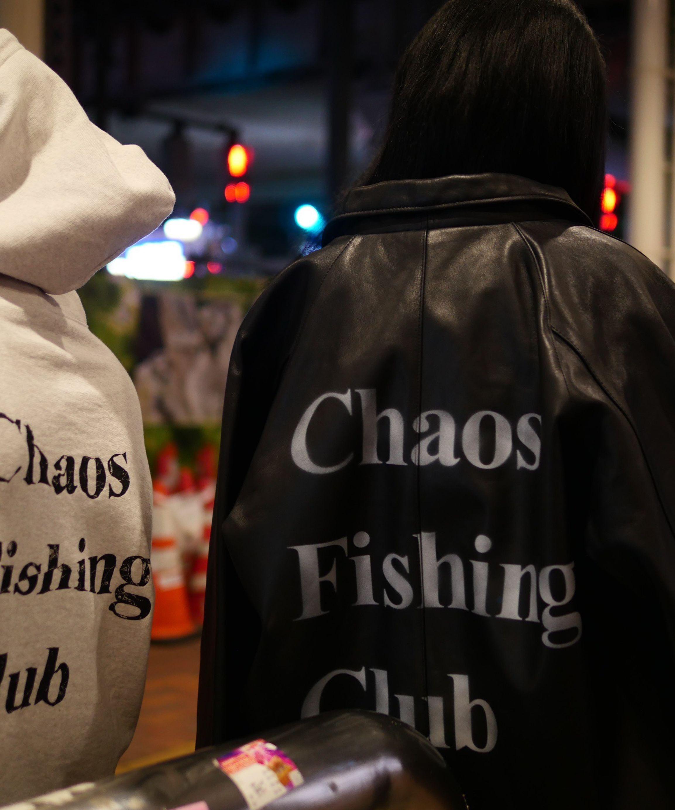 Chaos Fishing Club×Schott×BEAVER 別注SHEEP COACH JKT ブラック