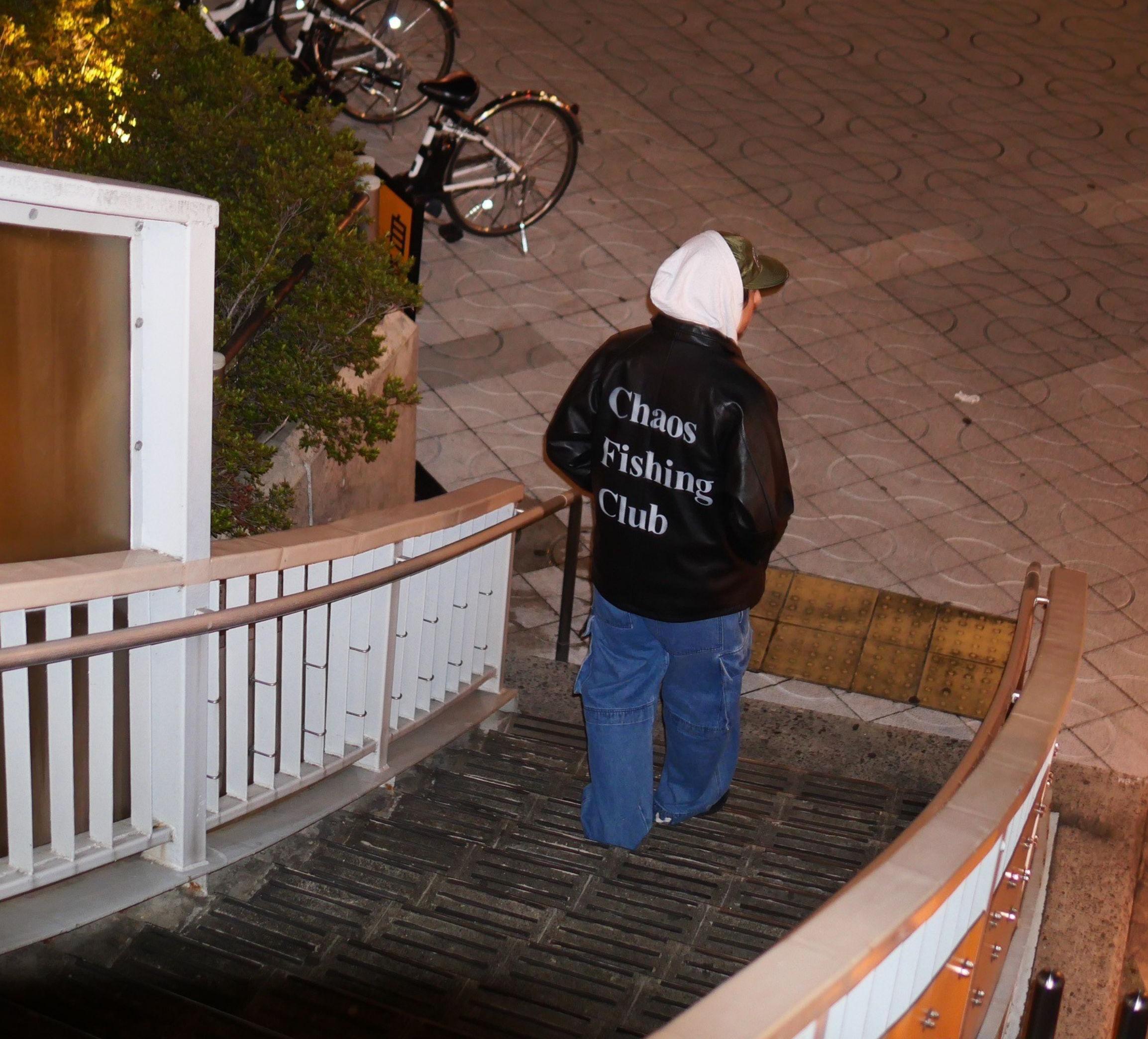 Chaos Fishing Club×Schott×BEAVER 別注SHEEP COACH JKT ブラック