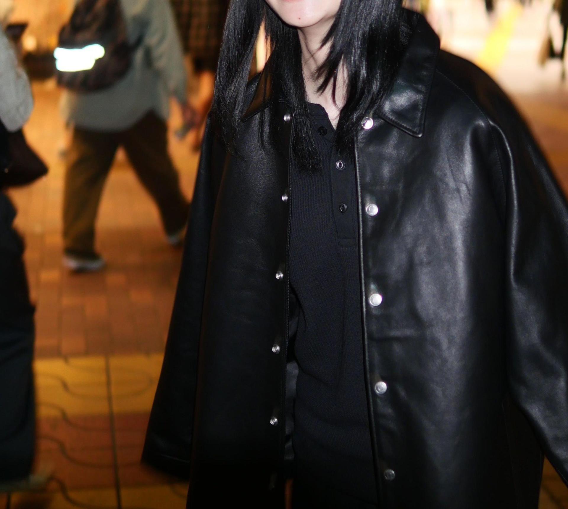 Chaos Fishing Club×Schott×BEAVER 別注SHEEP COACH JKT ブラック