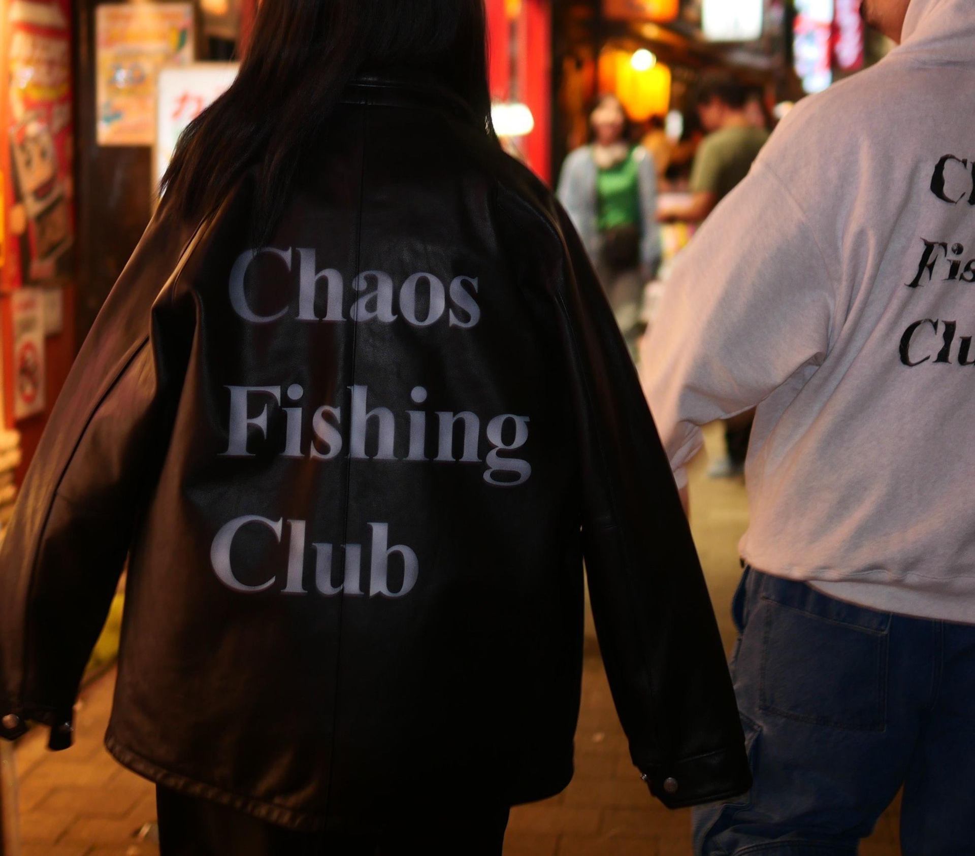Chaos Fishing Club×Schott×BEAVER 別注SHEEP COACH JKT ブラック