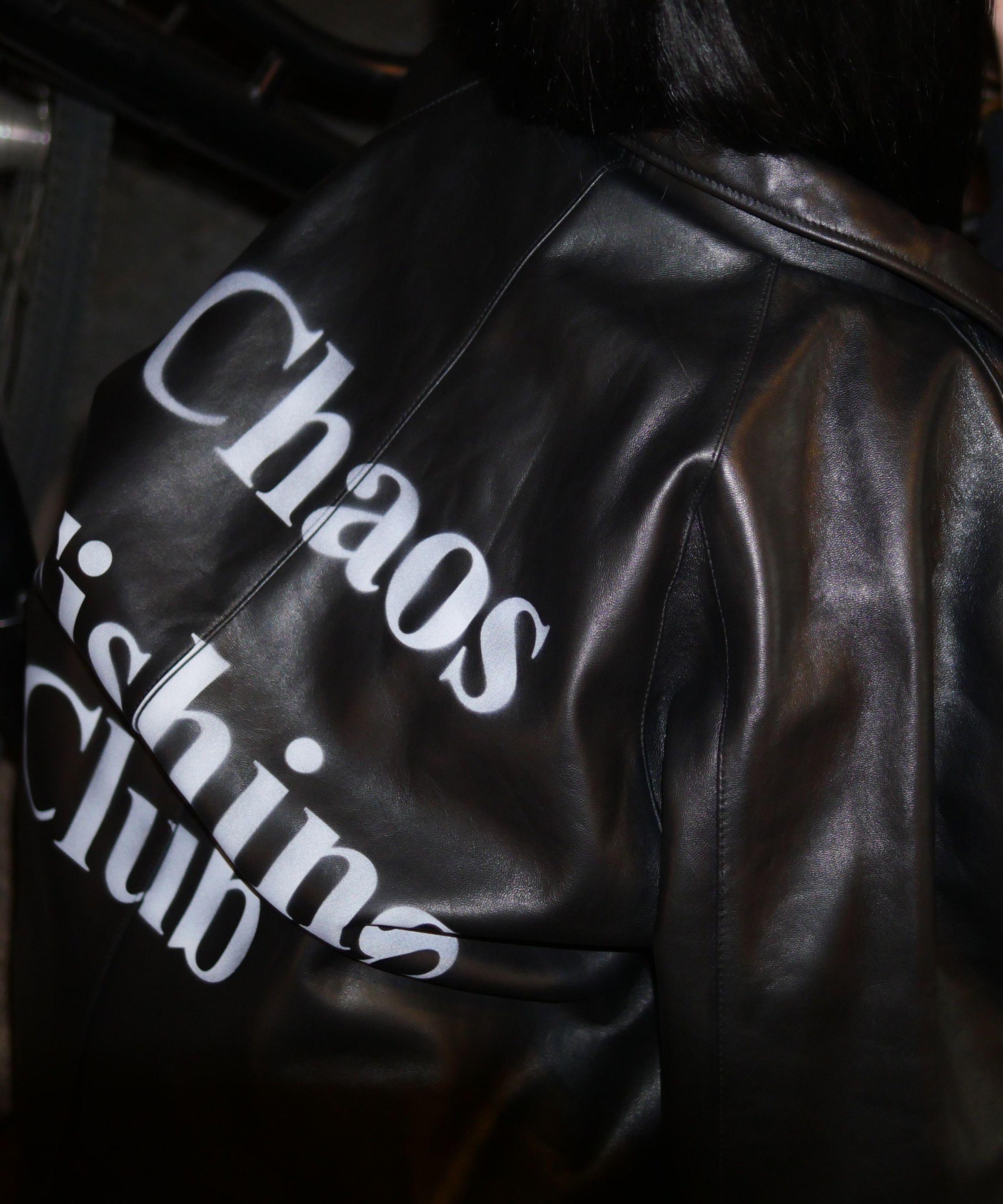 Chaos Fishing Club×Schott×BEAVER 別注SHEEP COACH JKT ブラック