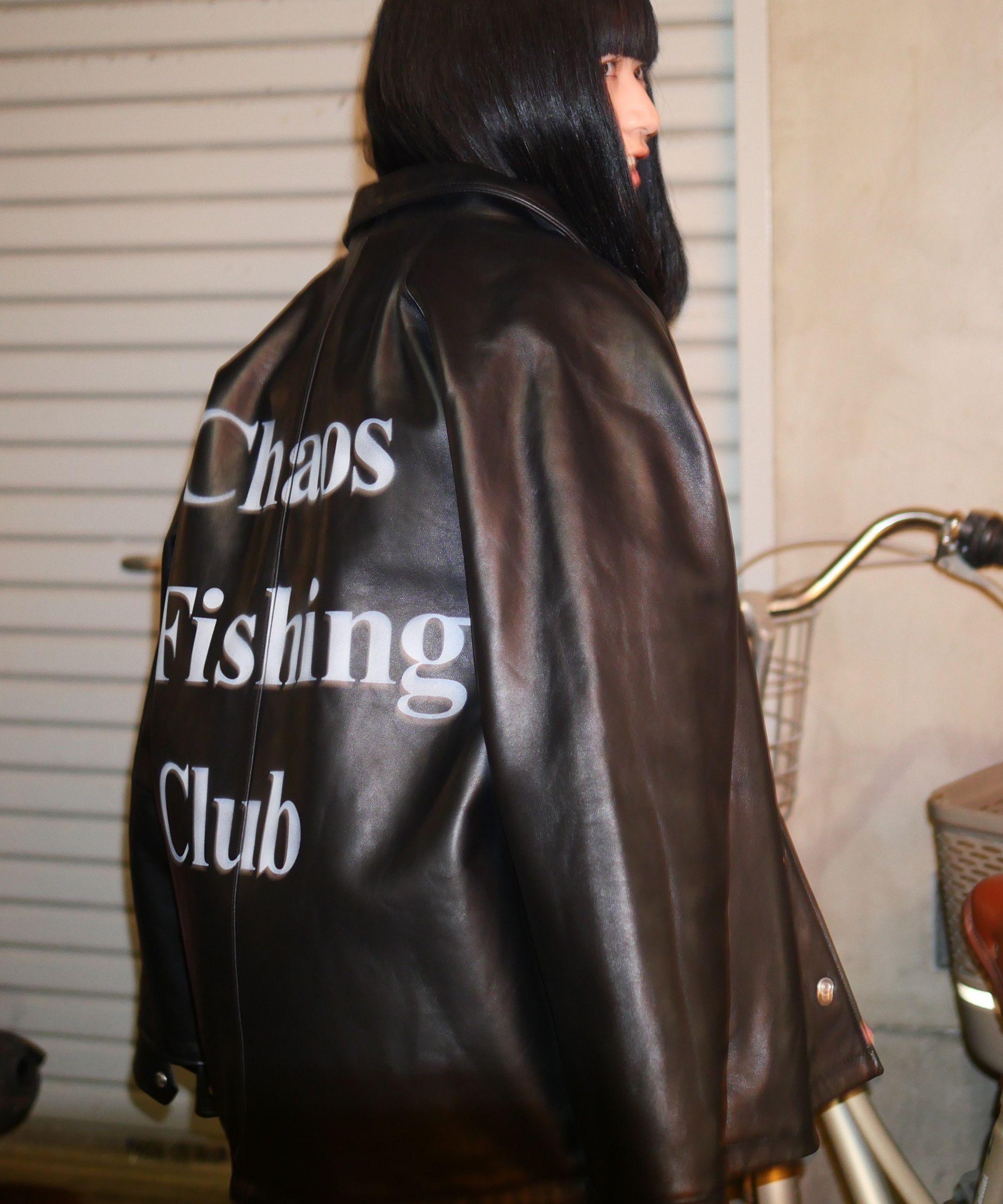 Chaos Fishing Club×Schott×BEAVER 別注SHEEP COACH JKT ブラック