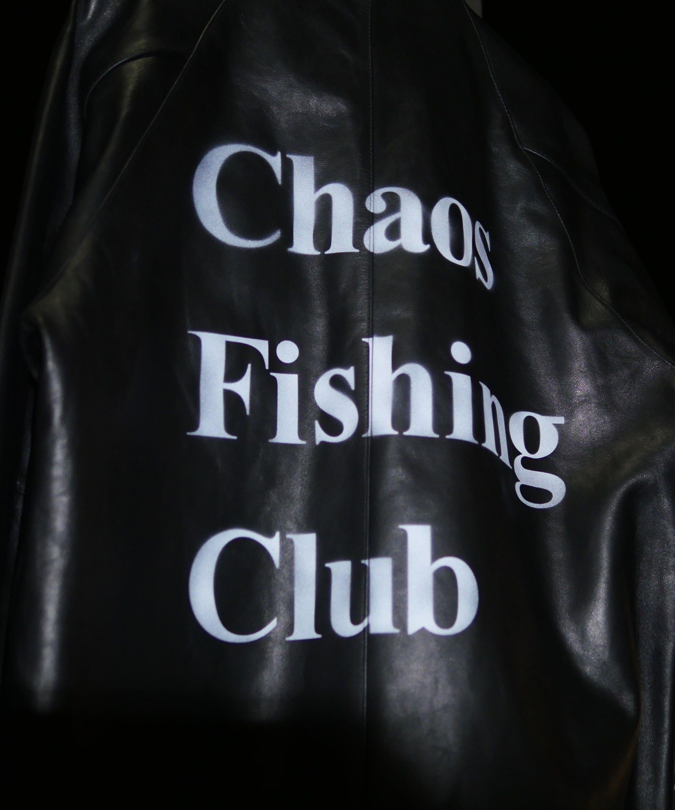 Chaos Fishing Club×Schott×BEAVER 別注SHEEP COACH JKT ブラック