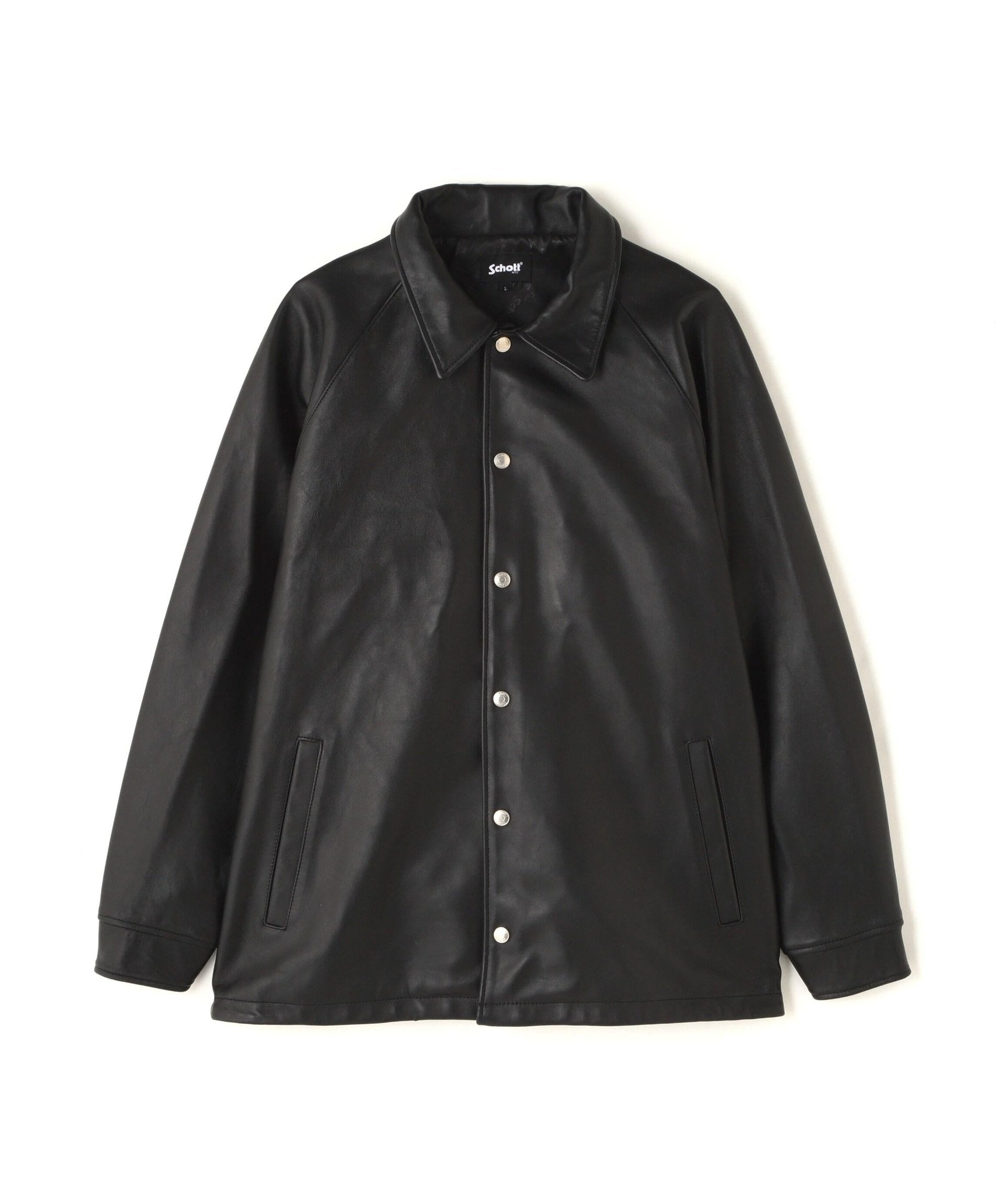 Chaos Fishing Club×Schott×BEAVER 別注SHEEP COACH JKT ブラック