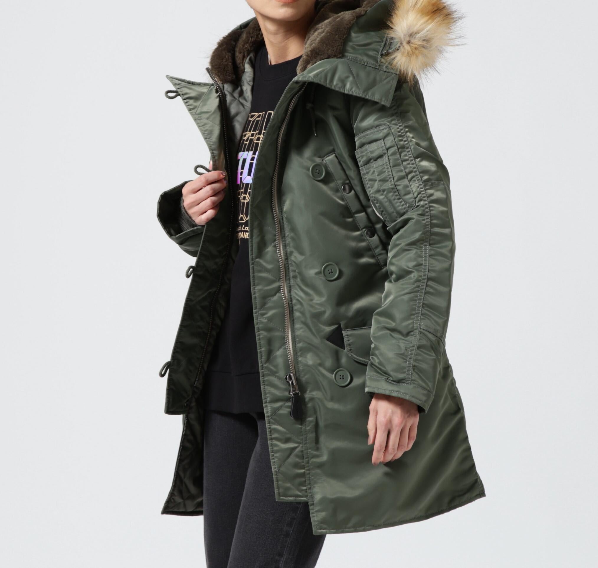 《WOMENS》N-3B コマーシャル/ N-3B COMMERCIAL セージ1