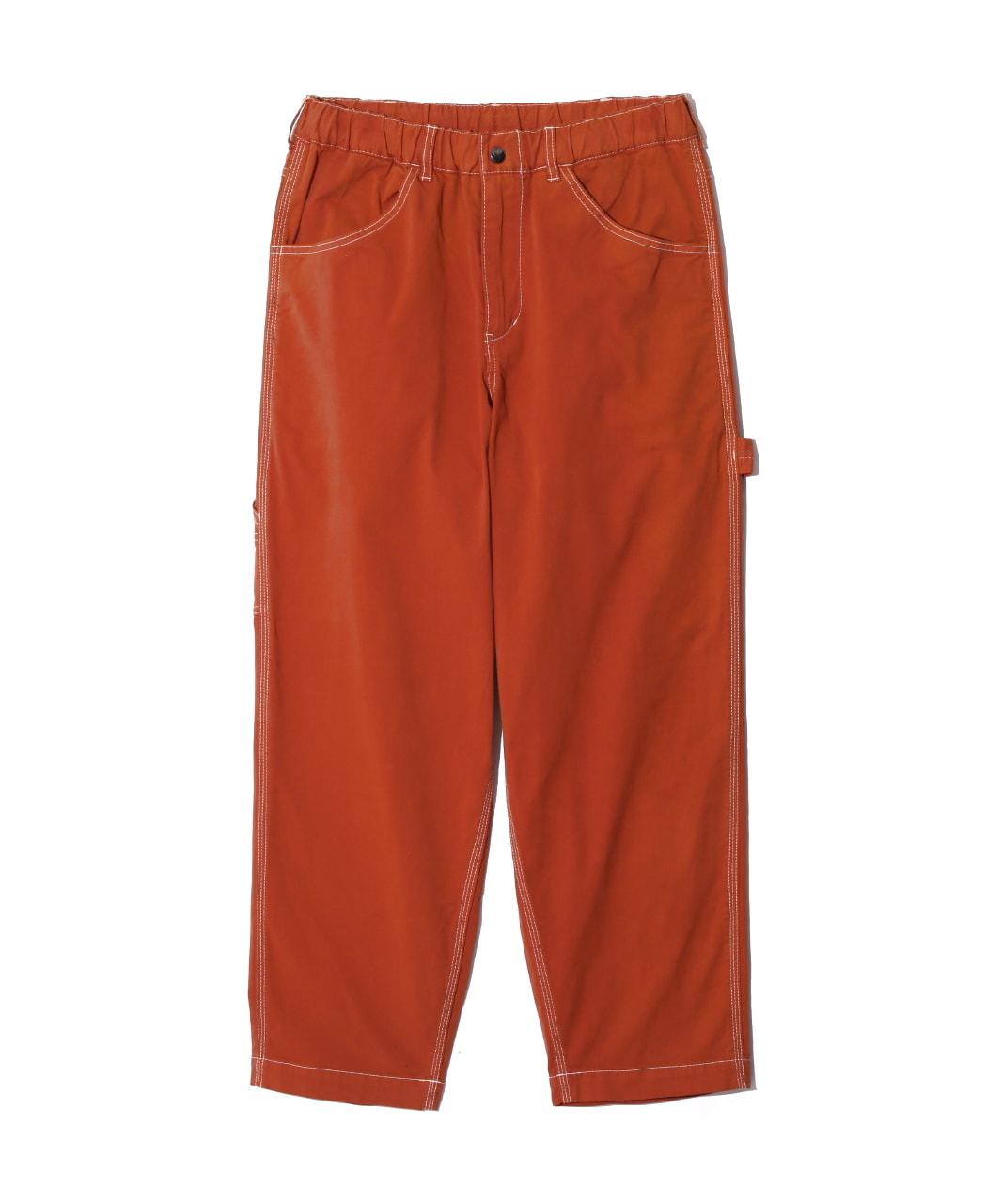 MANASTASH/マナスタッシュ/WASHED PAINTE> PANTS オレンジ