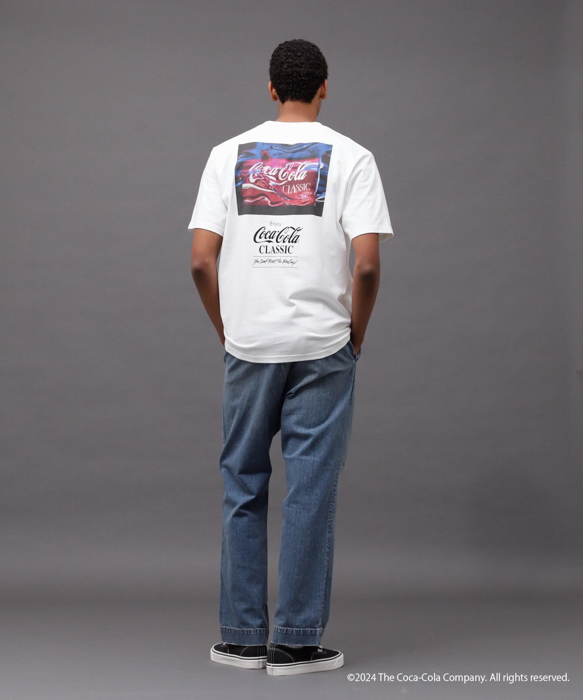 AVI>EX / Coca-Cola 90s PHOTO T-SHI>T ホワイト