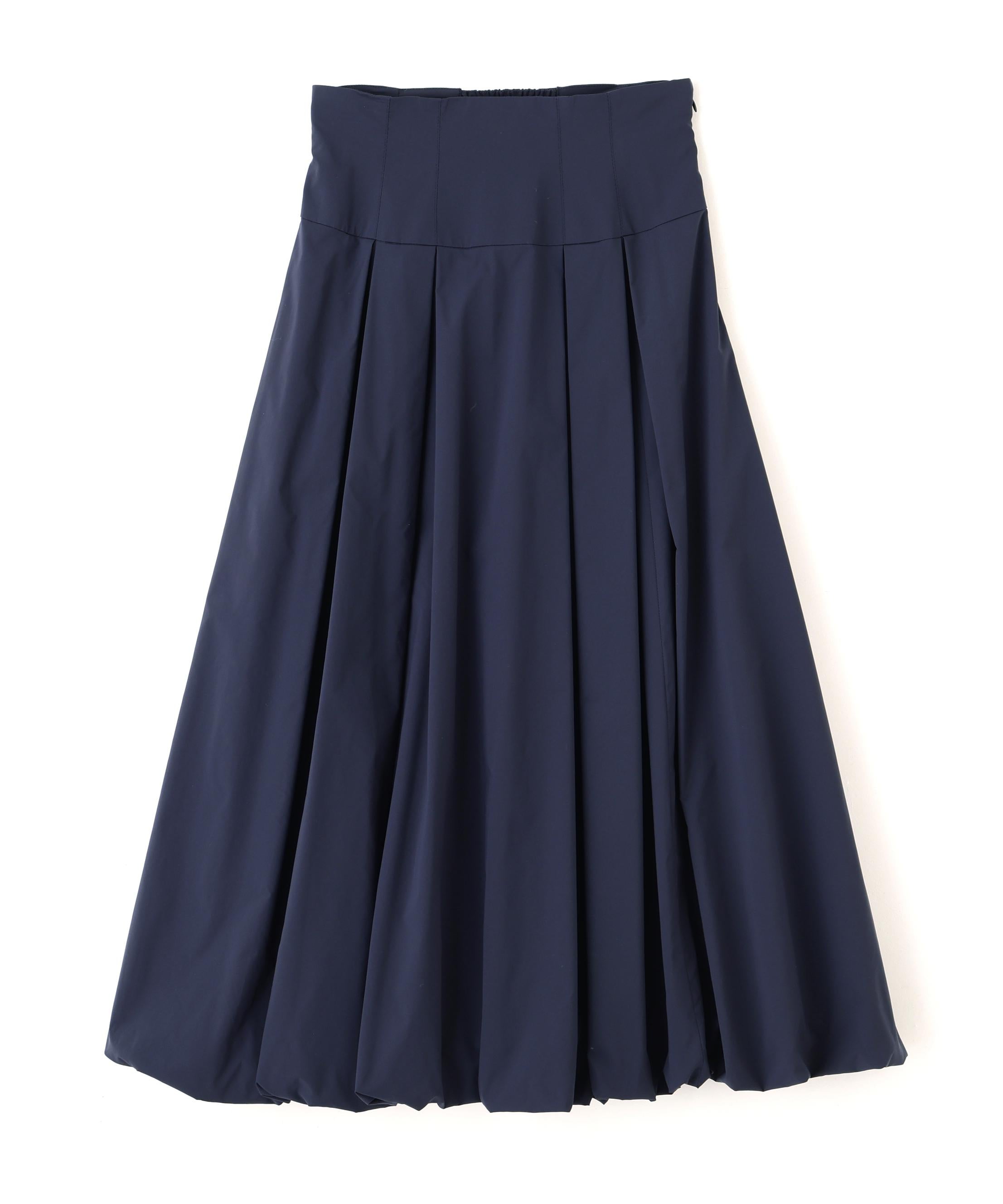 ロングバルーンスカート ネイビー