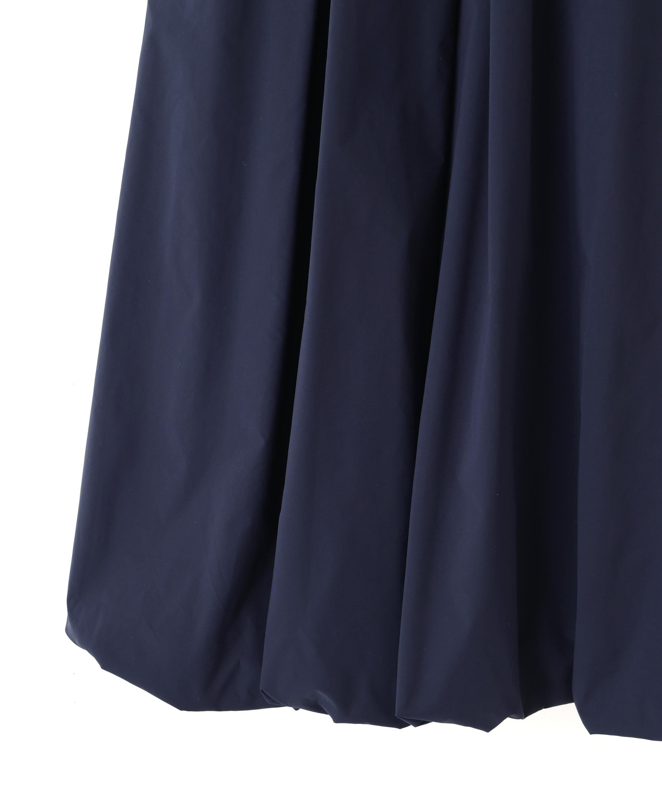 ロングバルーンスカート ネイビー