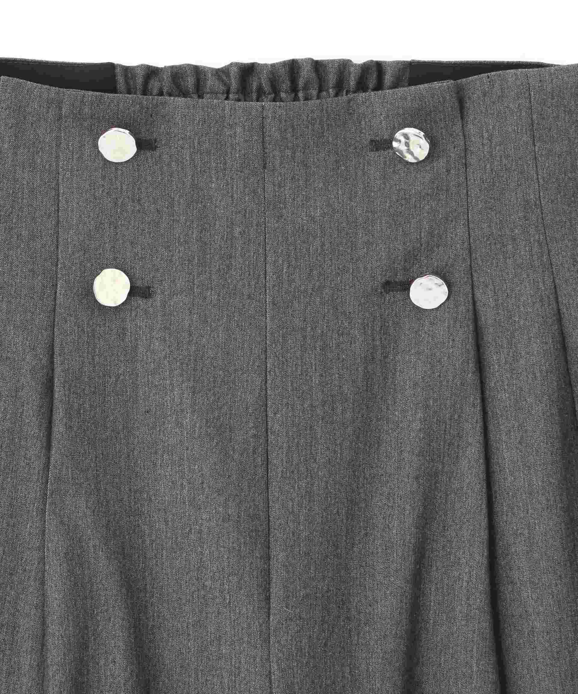 ハンマーメタルワイドパンツ シャンブレー