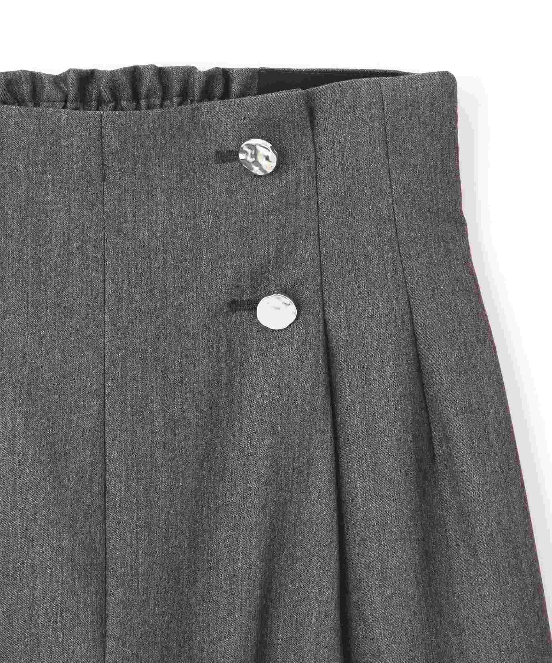 ハンマーメタルワイドパンツ シャンブレー