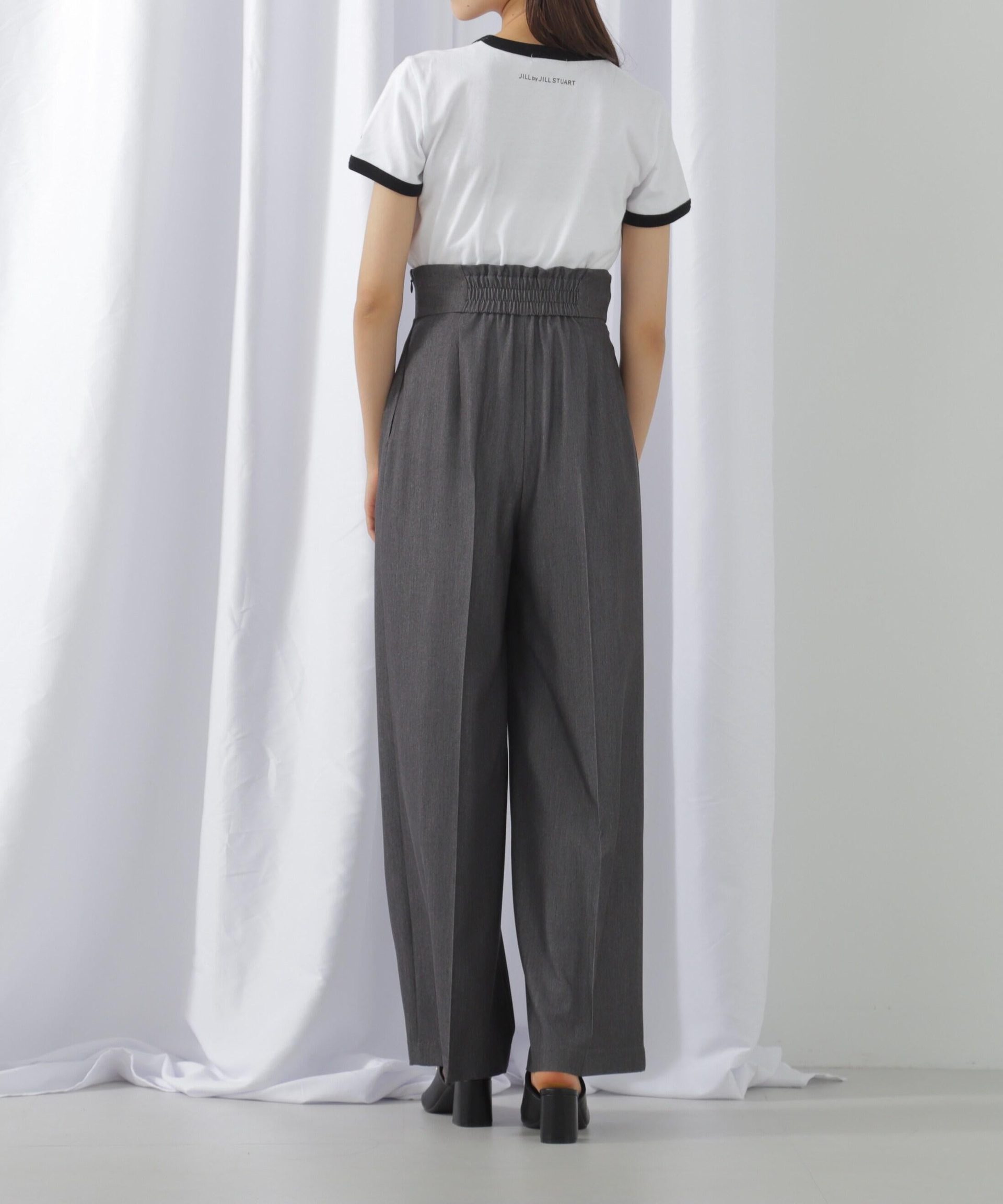 ハンマーメタルワイドパンツ シャンブレー