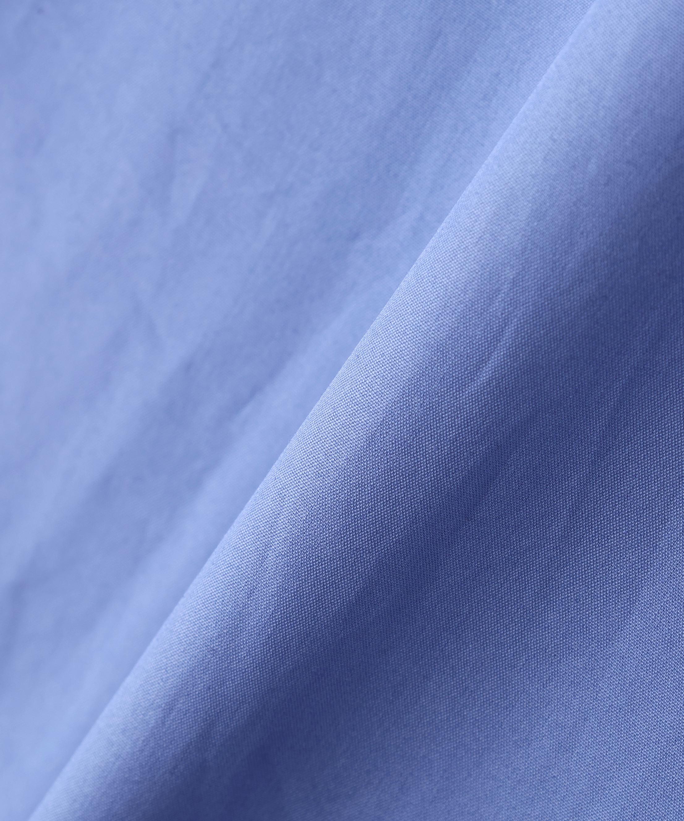 ATON (エイトン)SUVIN BROAD | STANDARD SHIRT サックス1