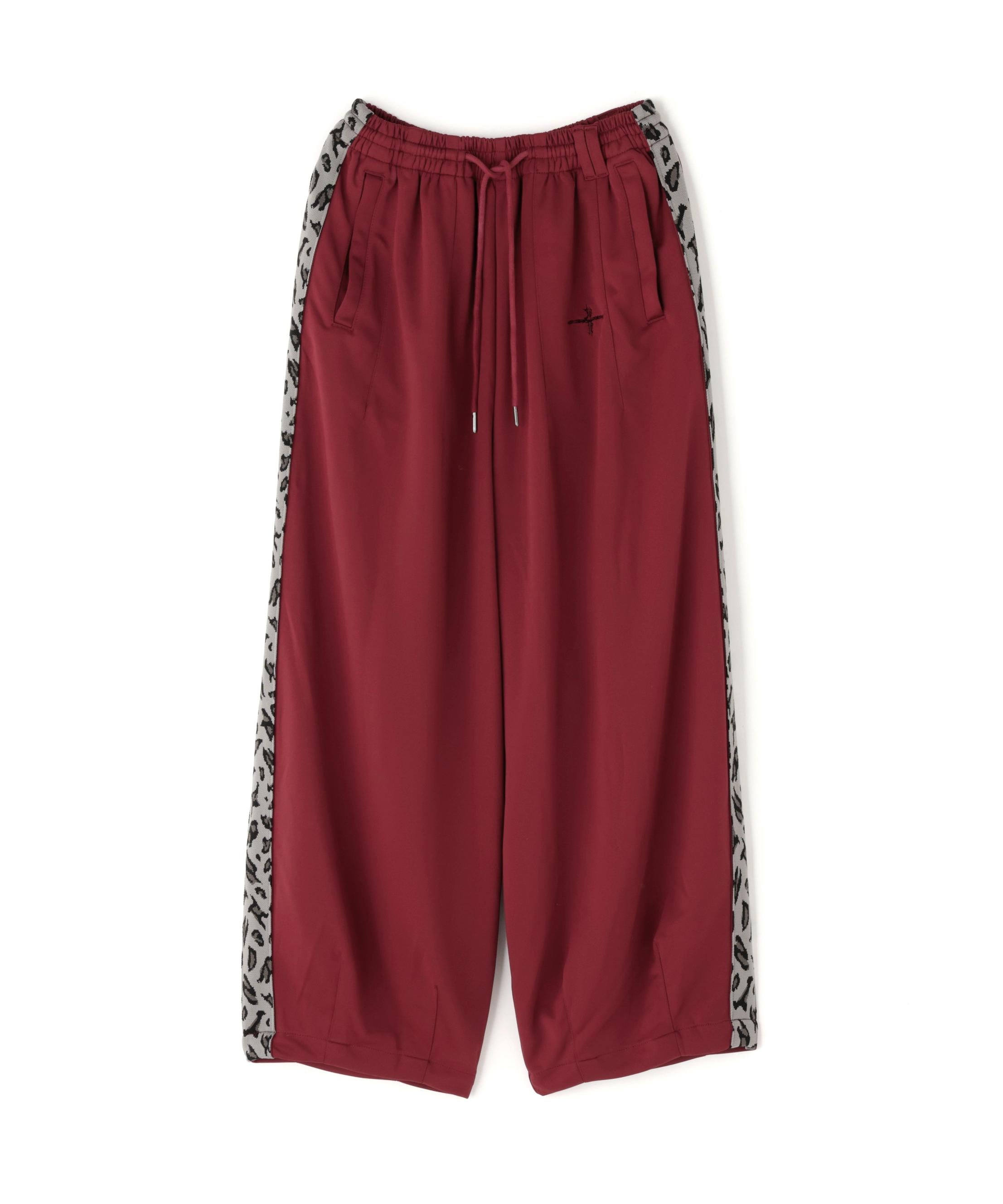 NOT4NERD/ノットフォーナード/LEOPARD LINE BALLOON PANTS レッド
