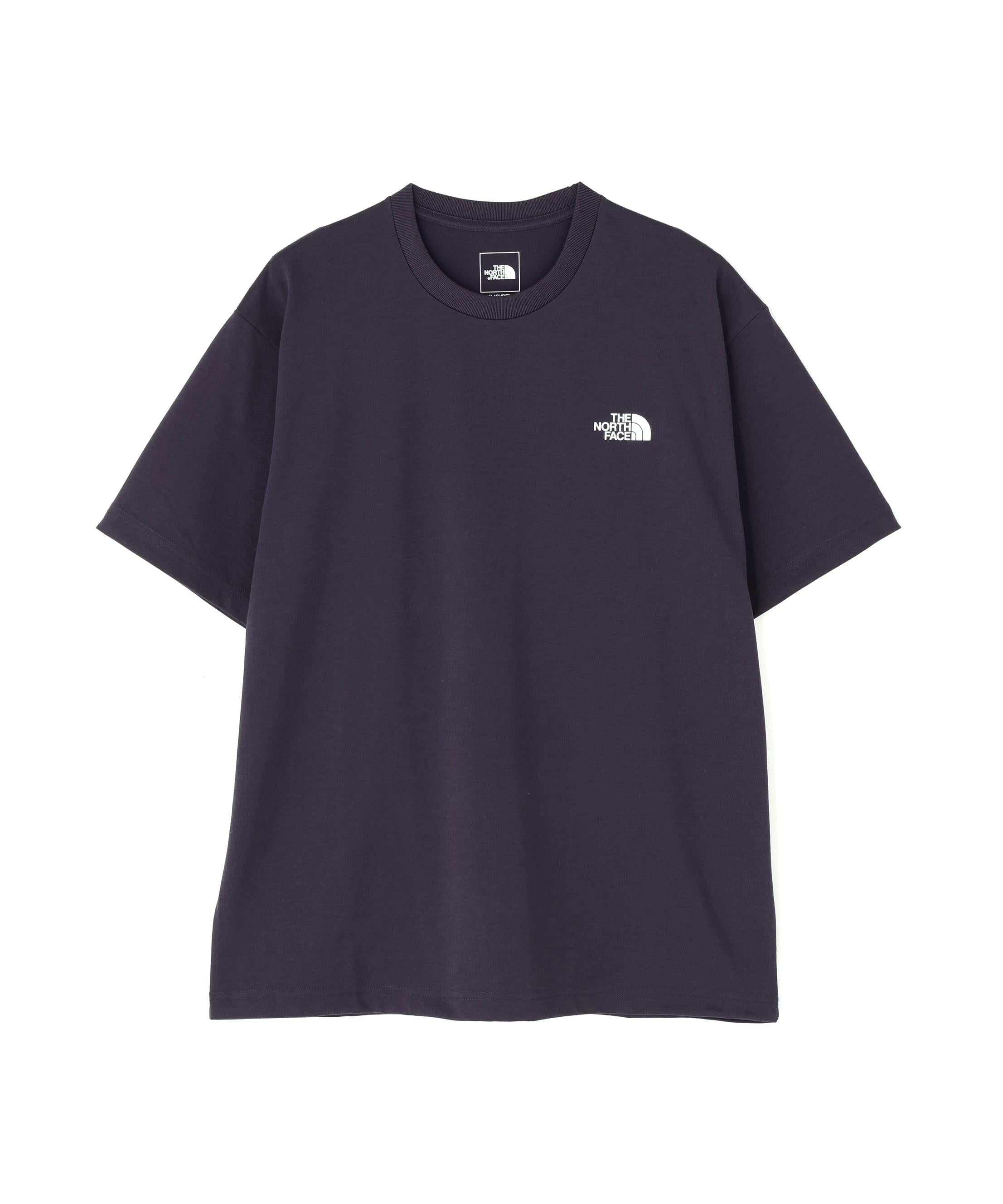 THE NORTH FACE S/S Bandana Square Logo Tee ダークグレー6