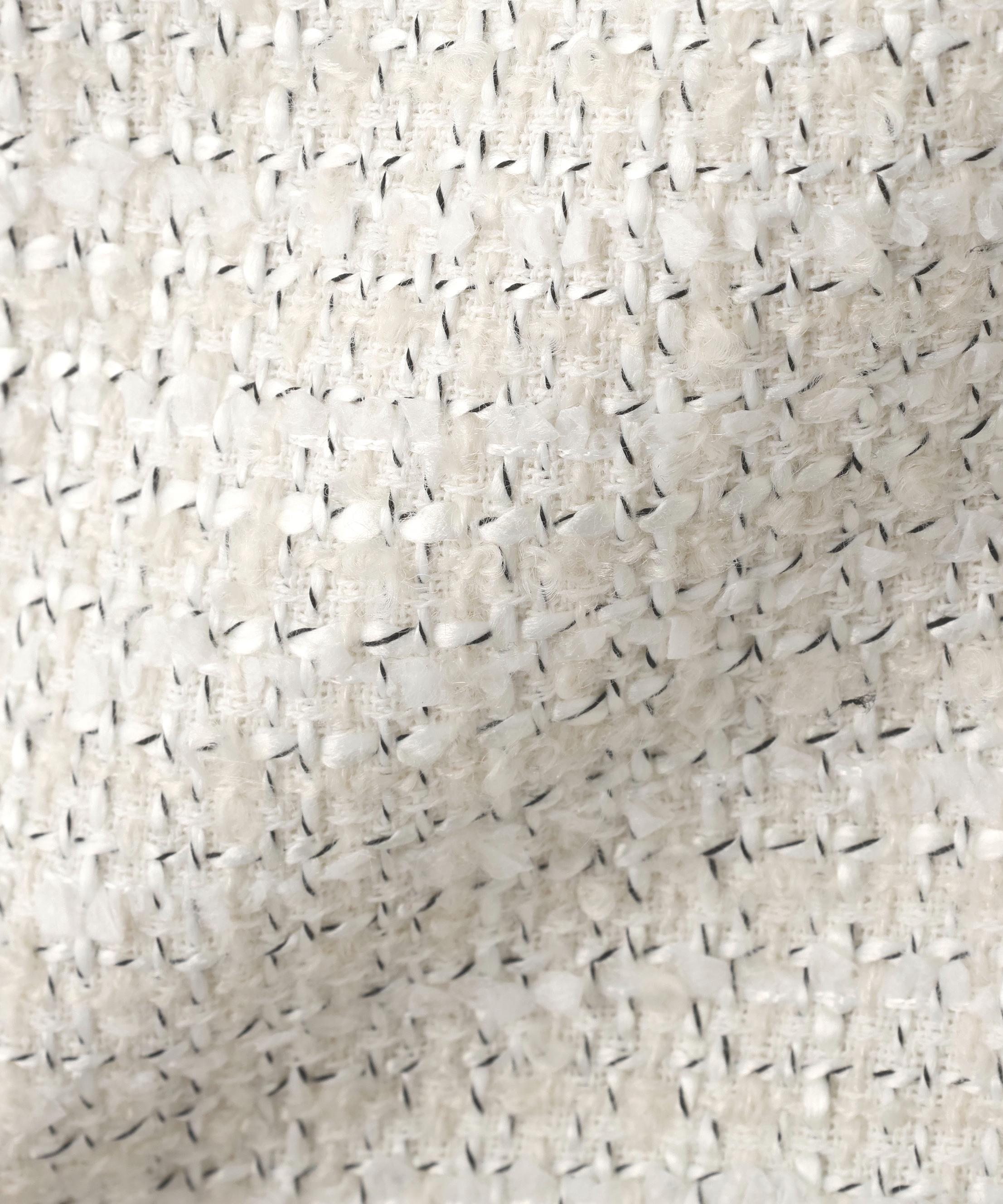 ツイードシリーズ コンパクトジレ オフ系2