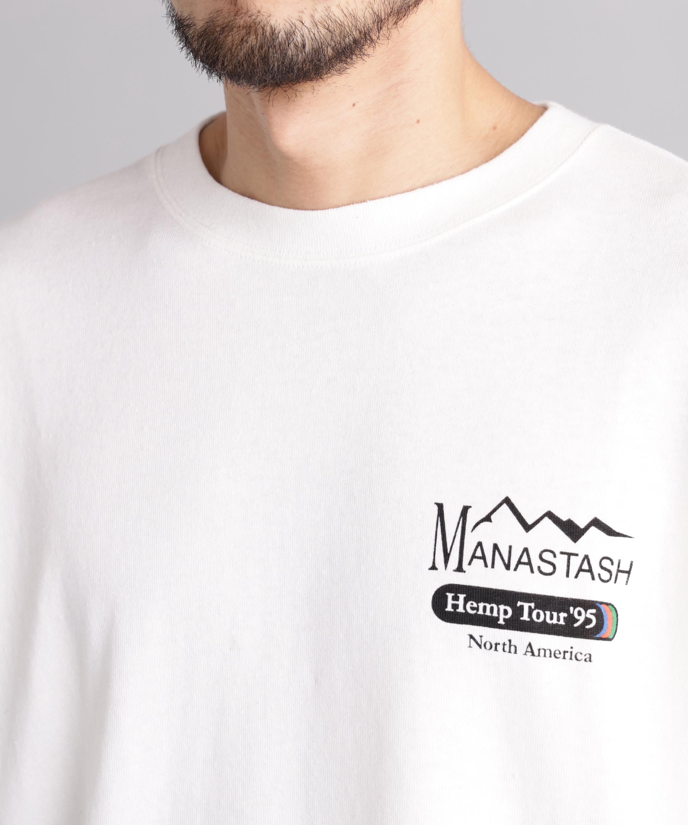 MANASTASH/マナスタッシュ/HEMP TOUR L/S TEE ホワイト