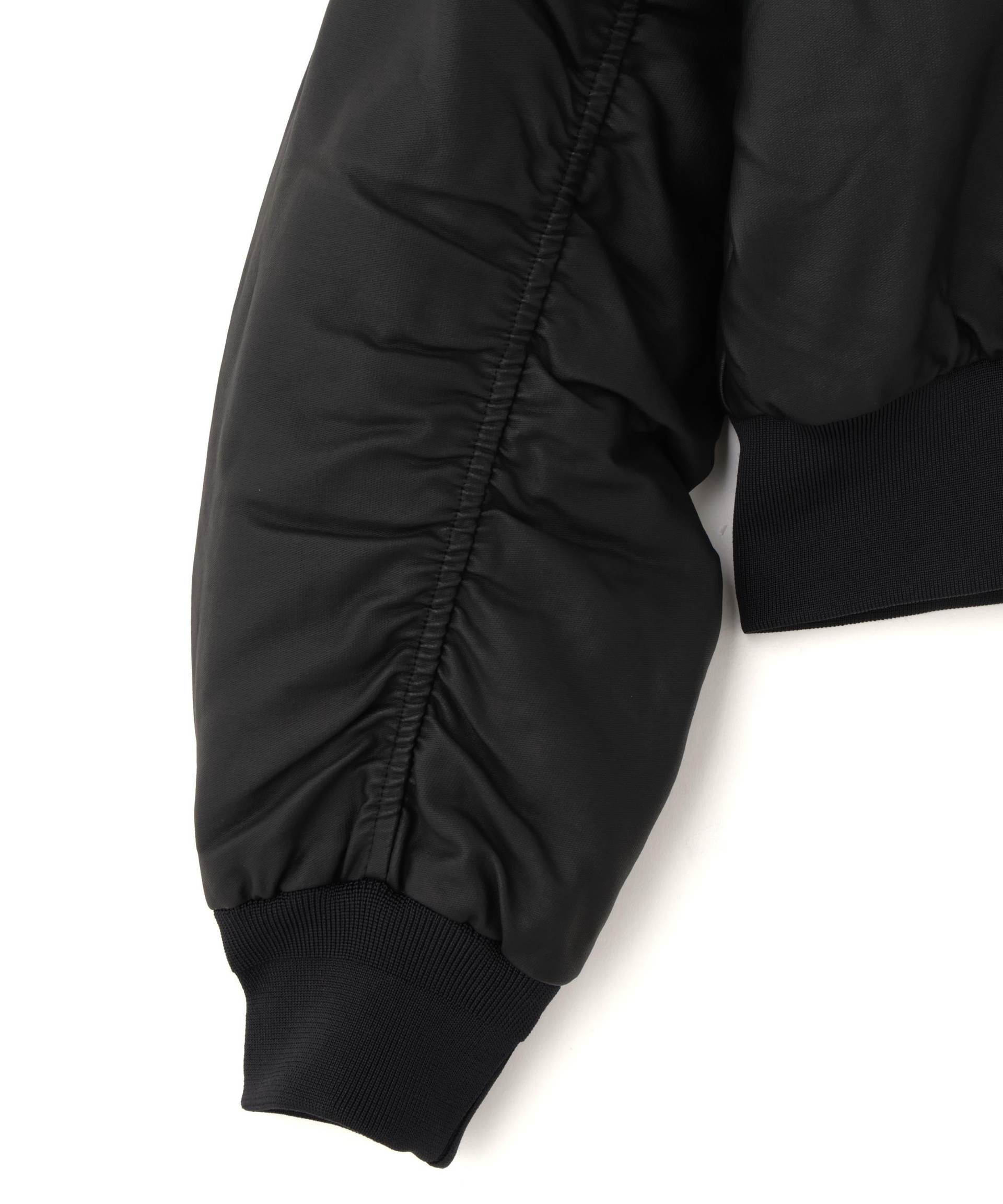 DankeSchon/ダンケシェーン/COATING HOOD MA-1 ブラック