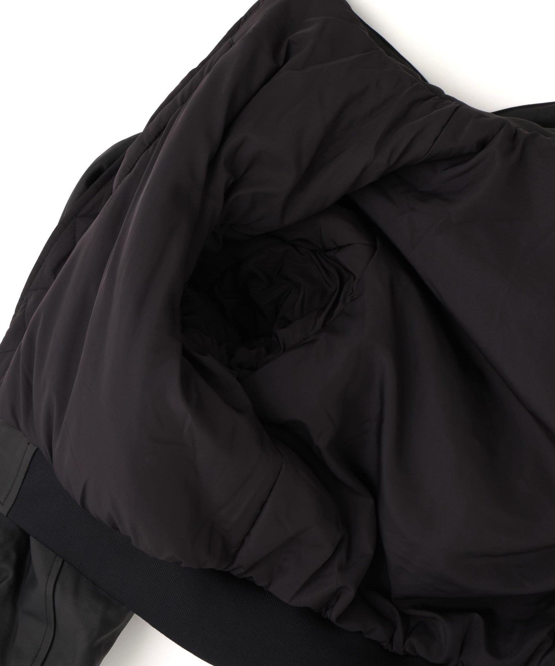 DankeSchon/ダンケシェーン/COATING HOOD MA-1 ブラック