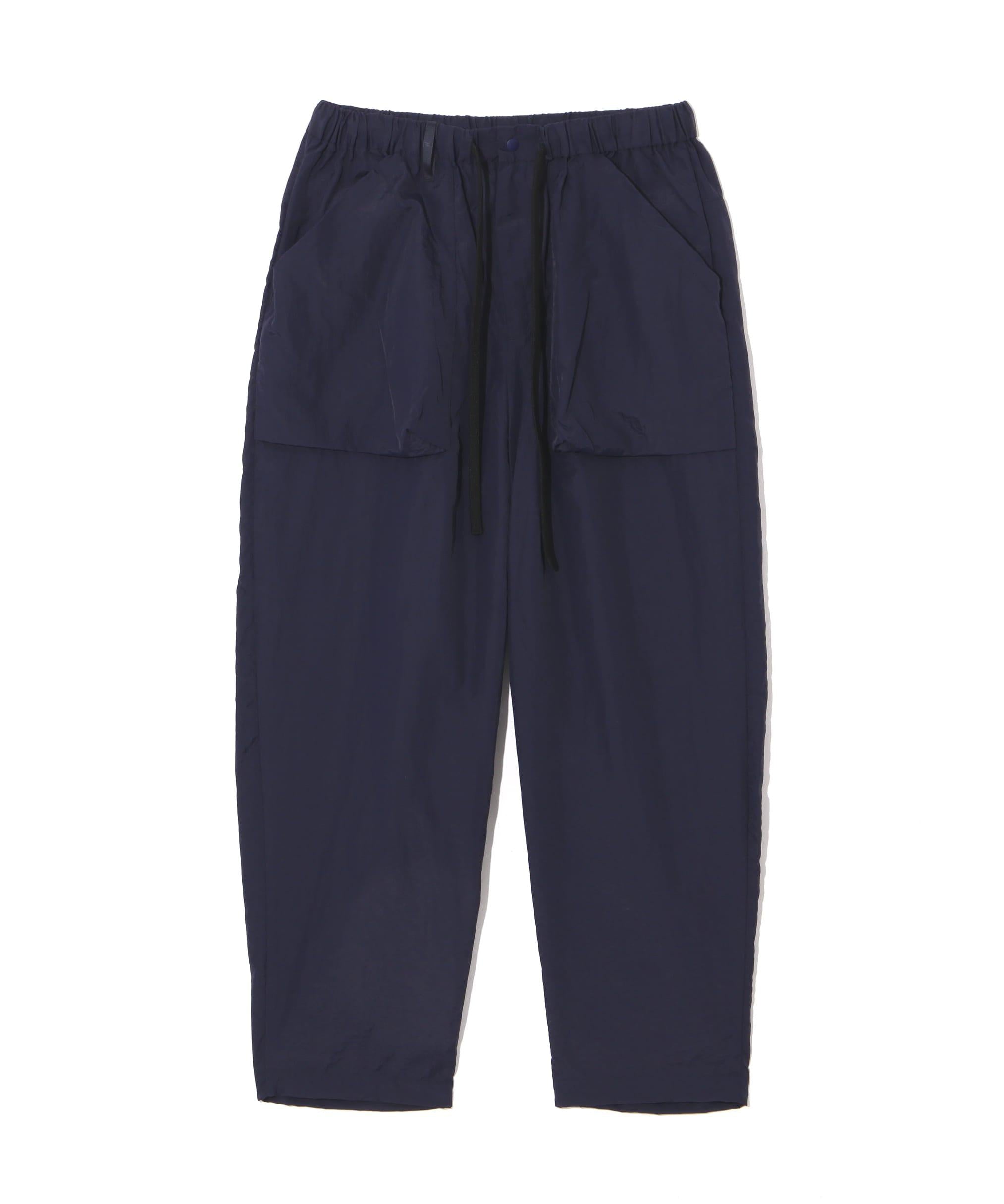 MANASTASH/Wrinkle Nylon Cocoon Pants