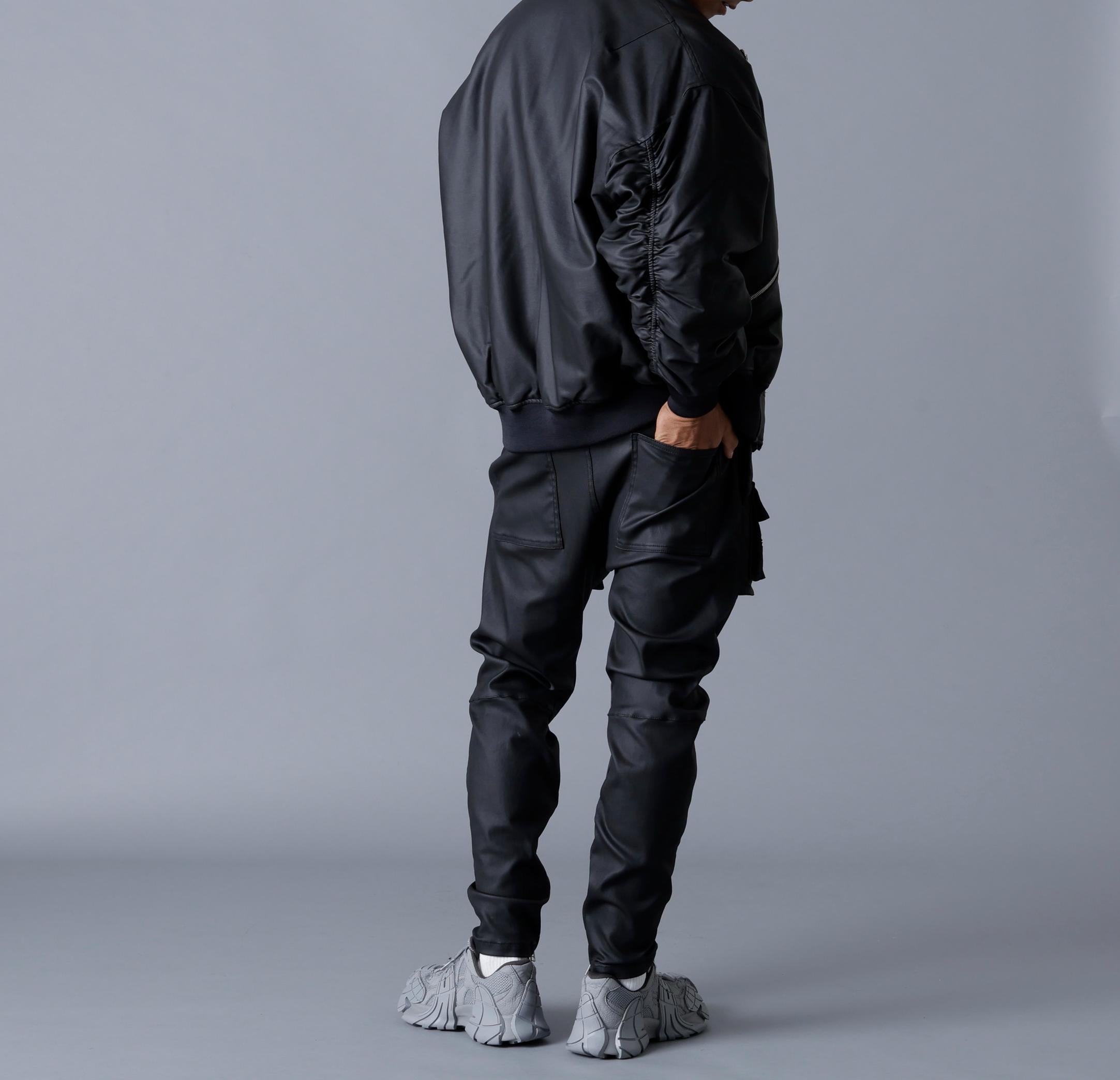 DankeSchon/ダンケシェーン/COATING ZIP MA-1 ブラック