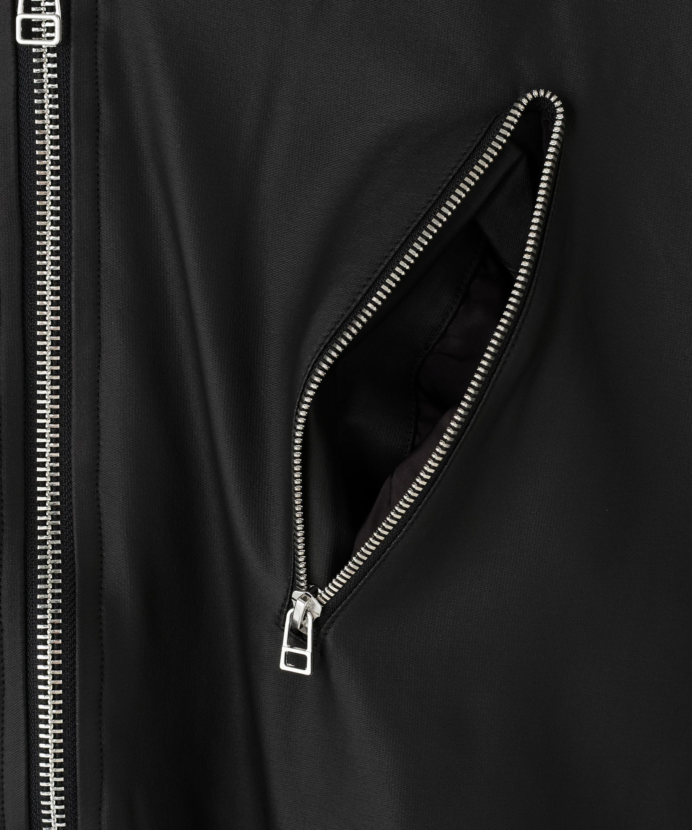 DankeSchon/ダンケシェーン/COATING ZIP MA-1 ブラック