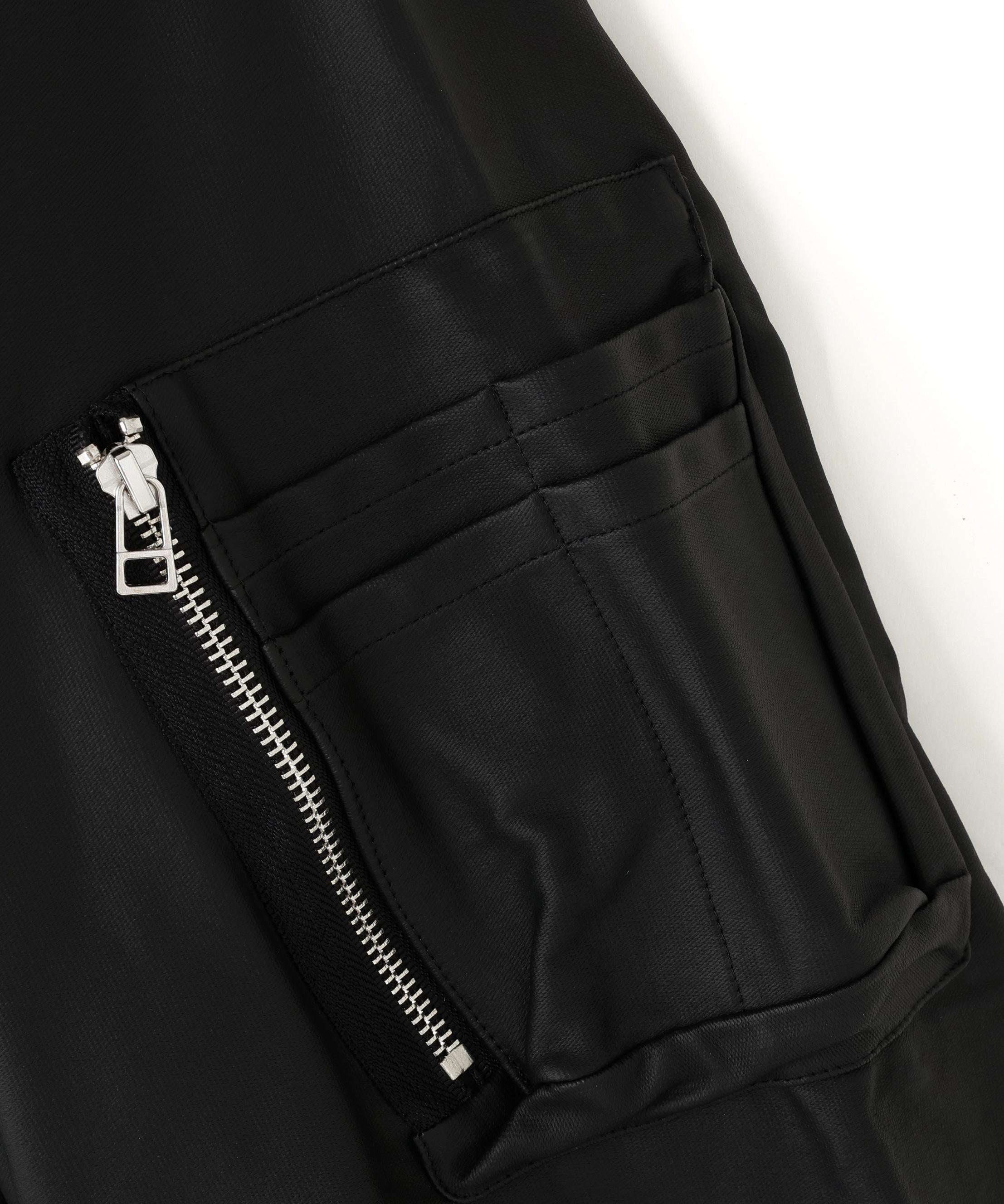DankeSchon/ダンケシェーン/COATING ZIP MA-1 ブラック