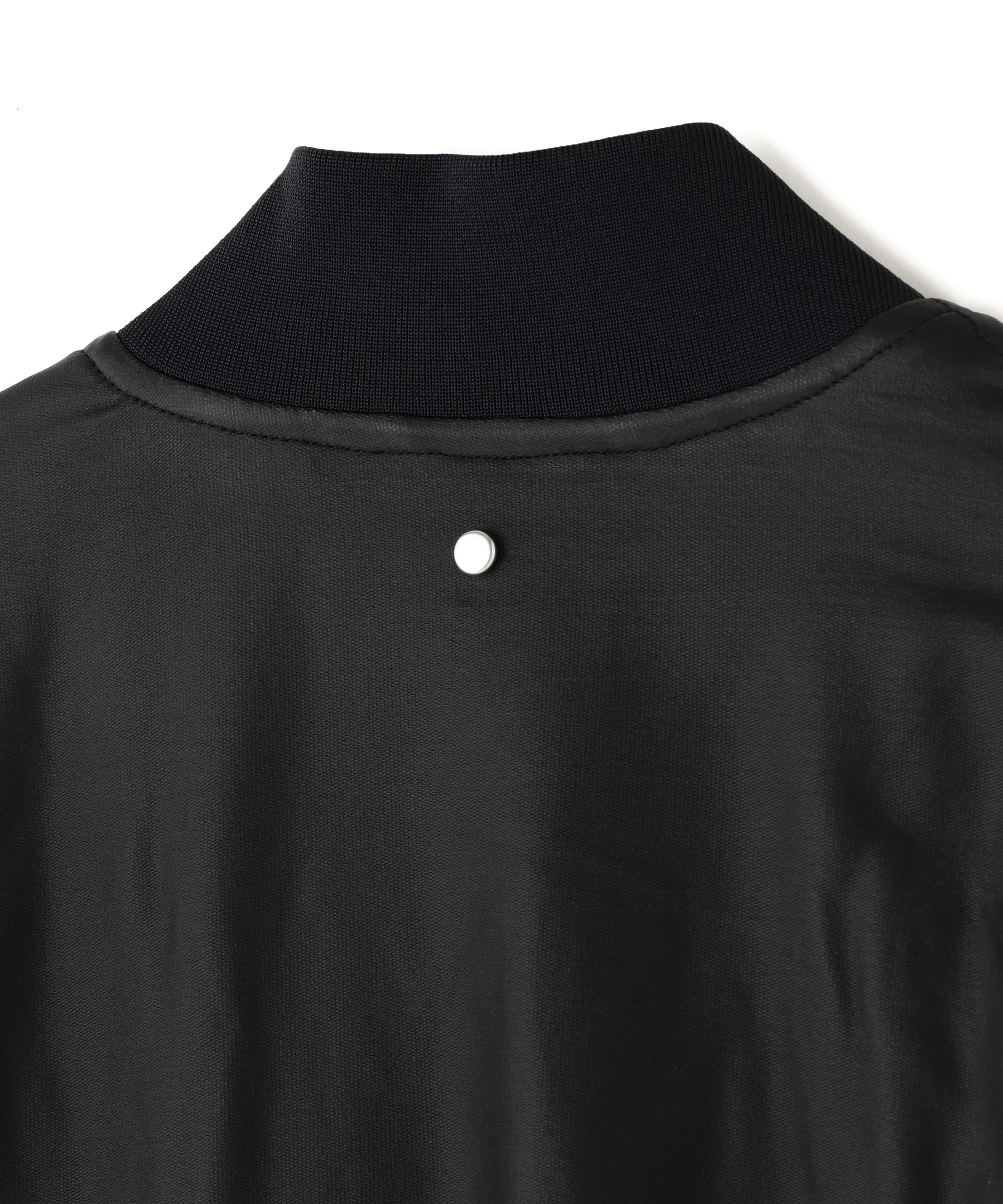 DankeSchon/ダンケシェーン/COATING ZIP MA-1 ブラック