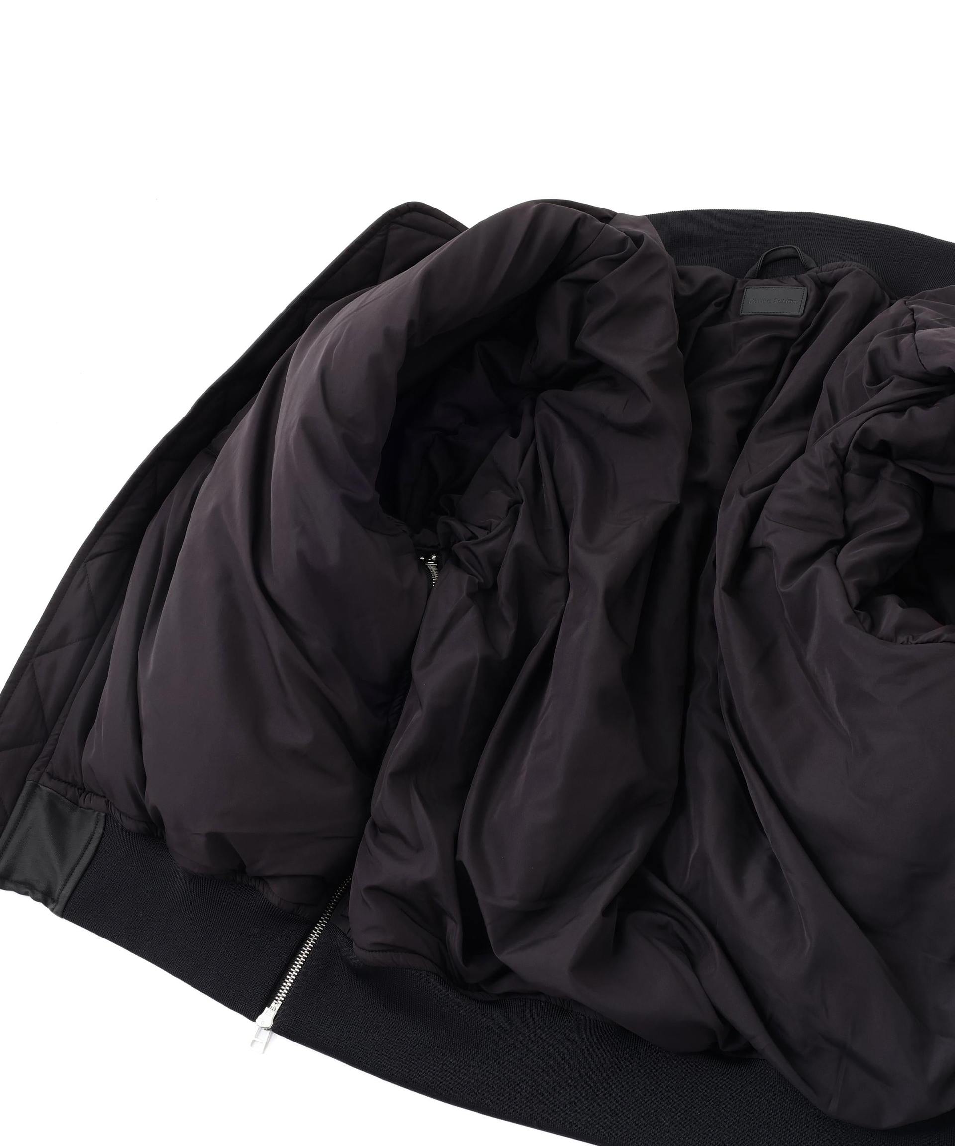 DankeSchon/ダンケシェーン/COATING ZIP MA-1 ブラック