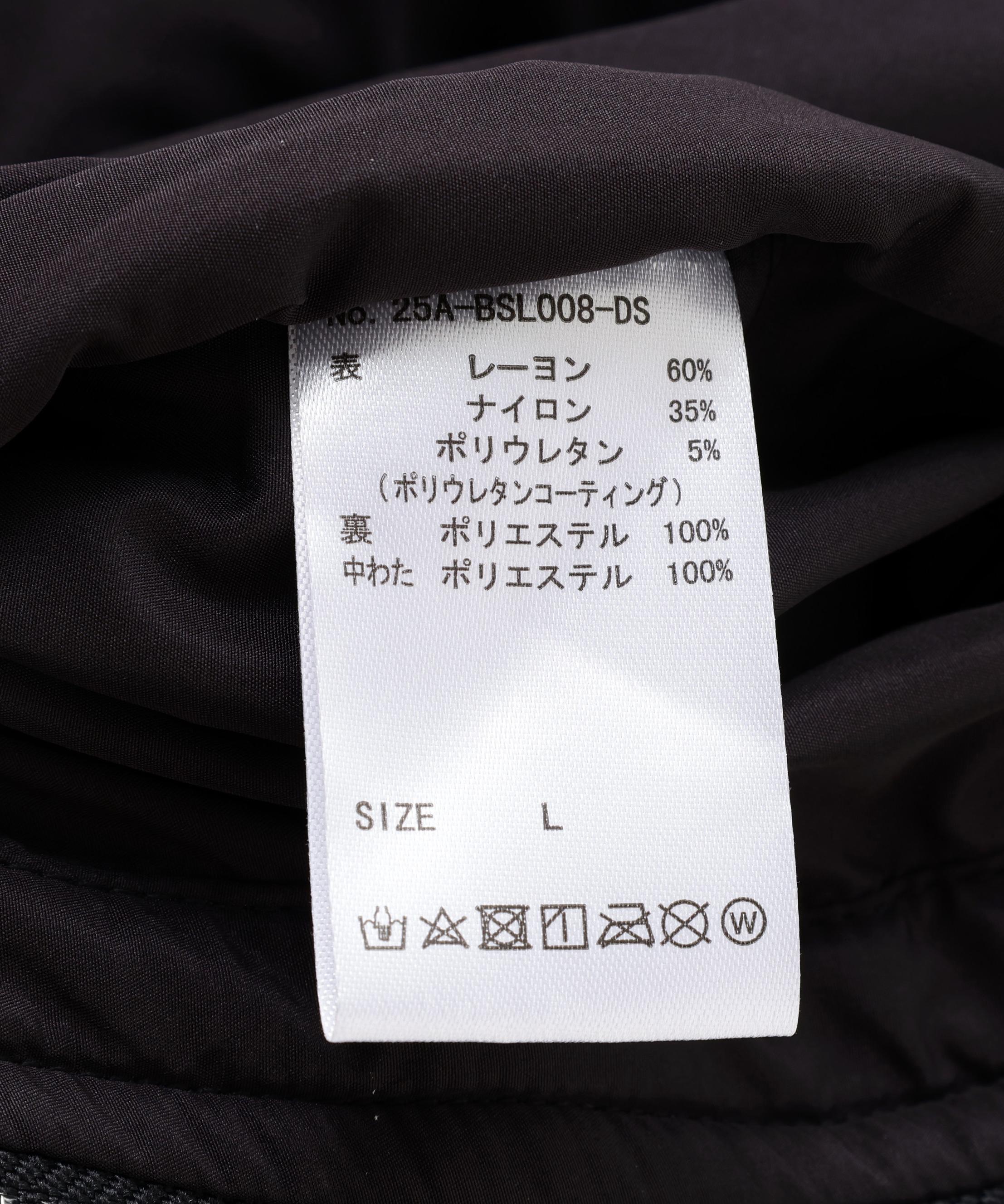 DankeSchon/ダンケシェーン/COATING ZIP MA-1 ブラック