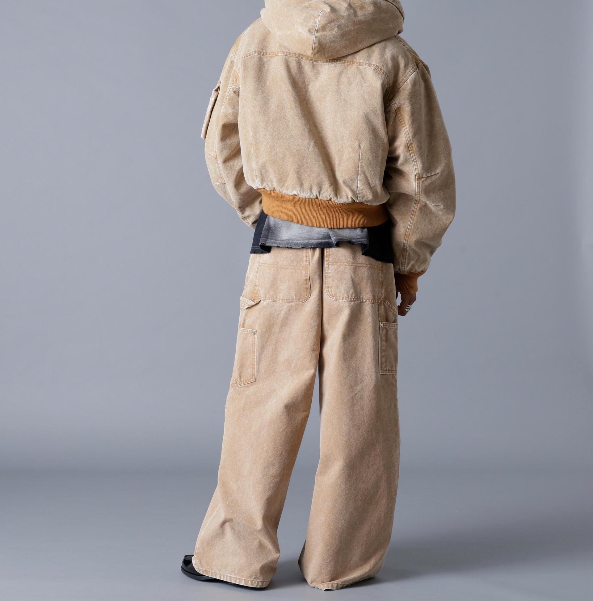 DankeSchon/ダンケシェーン/DUCK HOODED BLOUSOND ベージュ