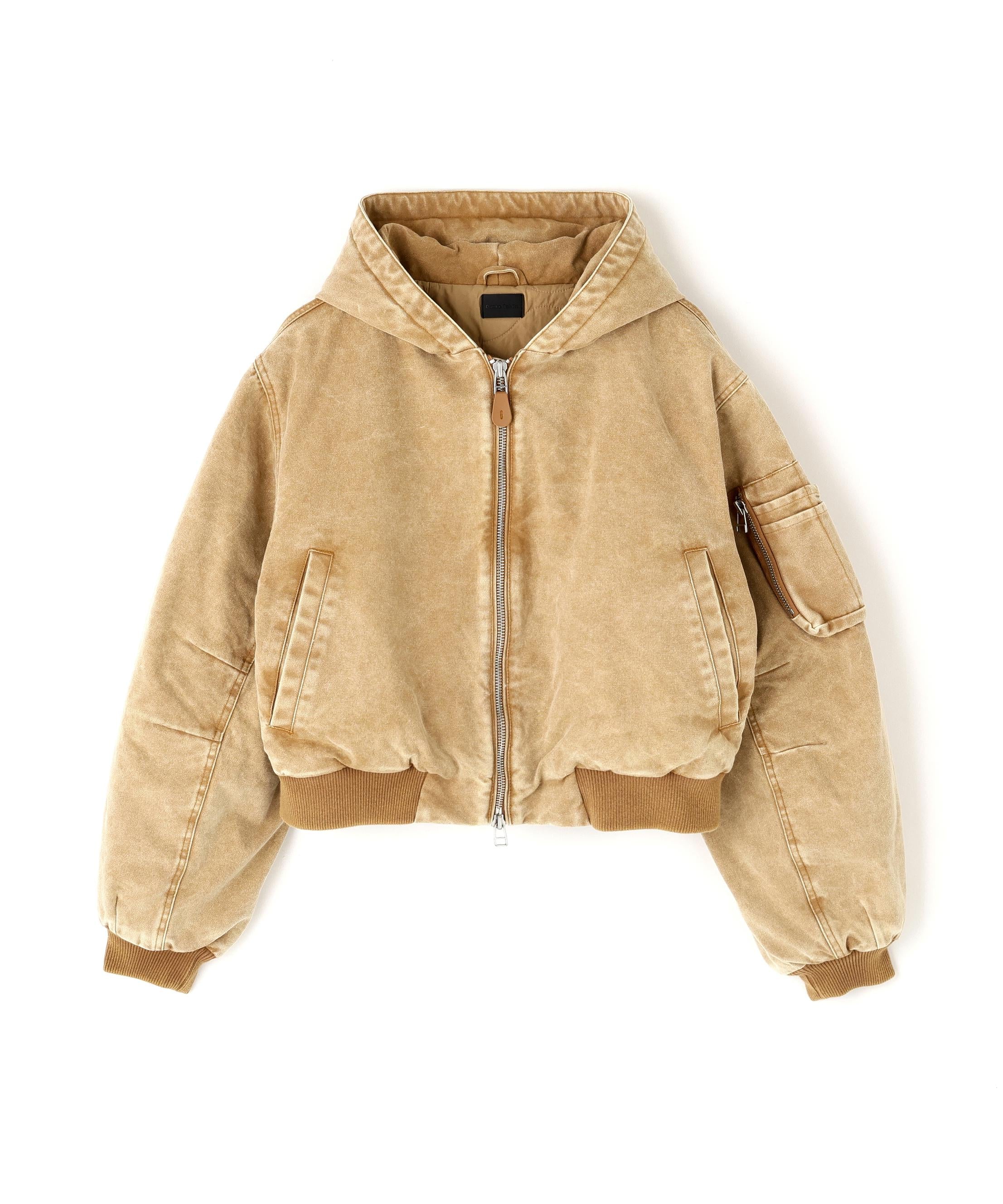 DankeSchon/ダンケシェーン/DUCK HOODED BLOUSOND ベージュ