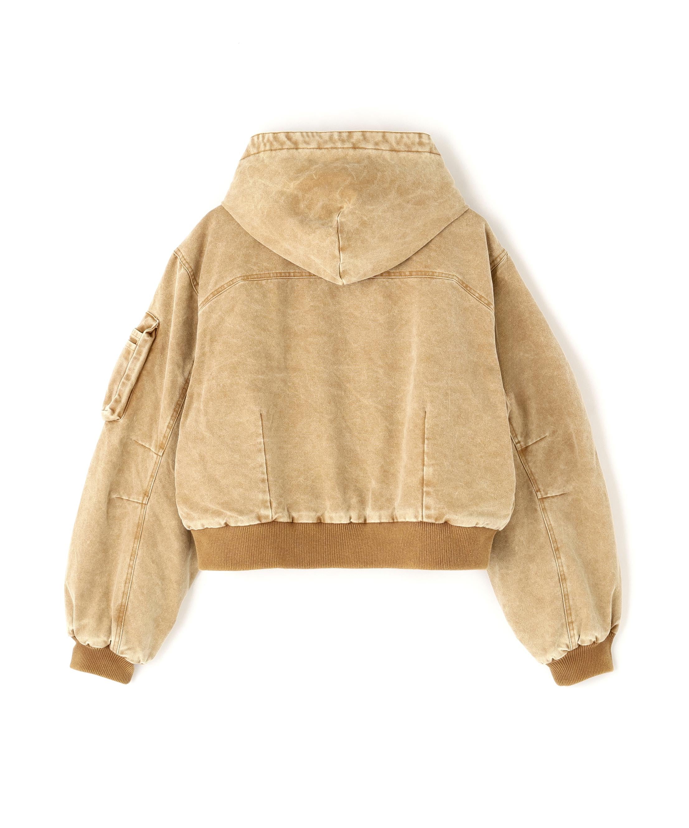 DankeSchon/ダンケシェーン/DUCK HOODED BLOUSOND ベージュ