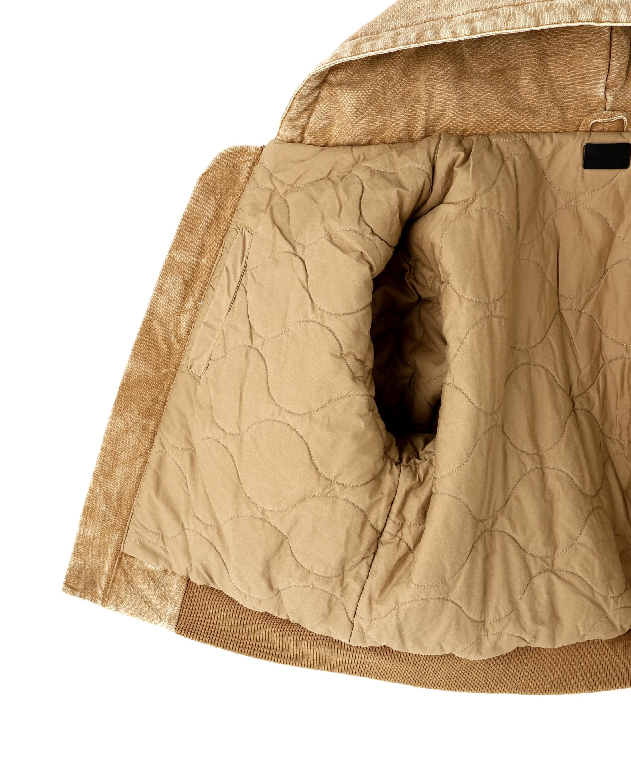 DankeSchon/ダンケシェーン/DUCK HOODED BLOUSOND ベージュ