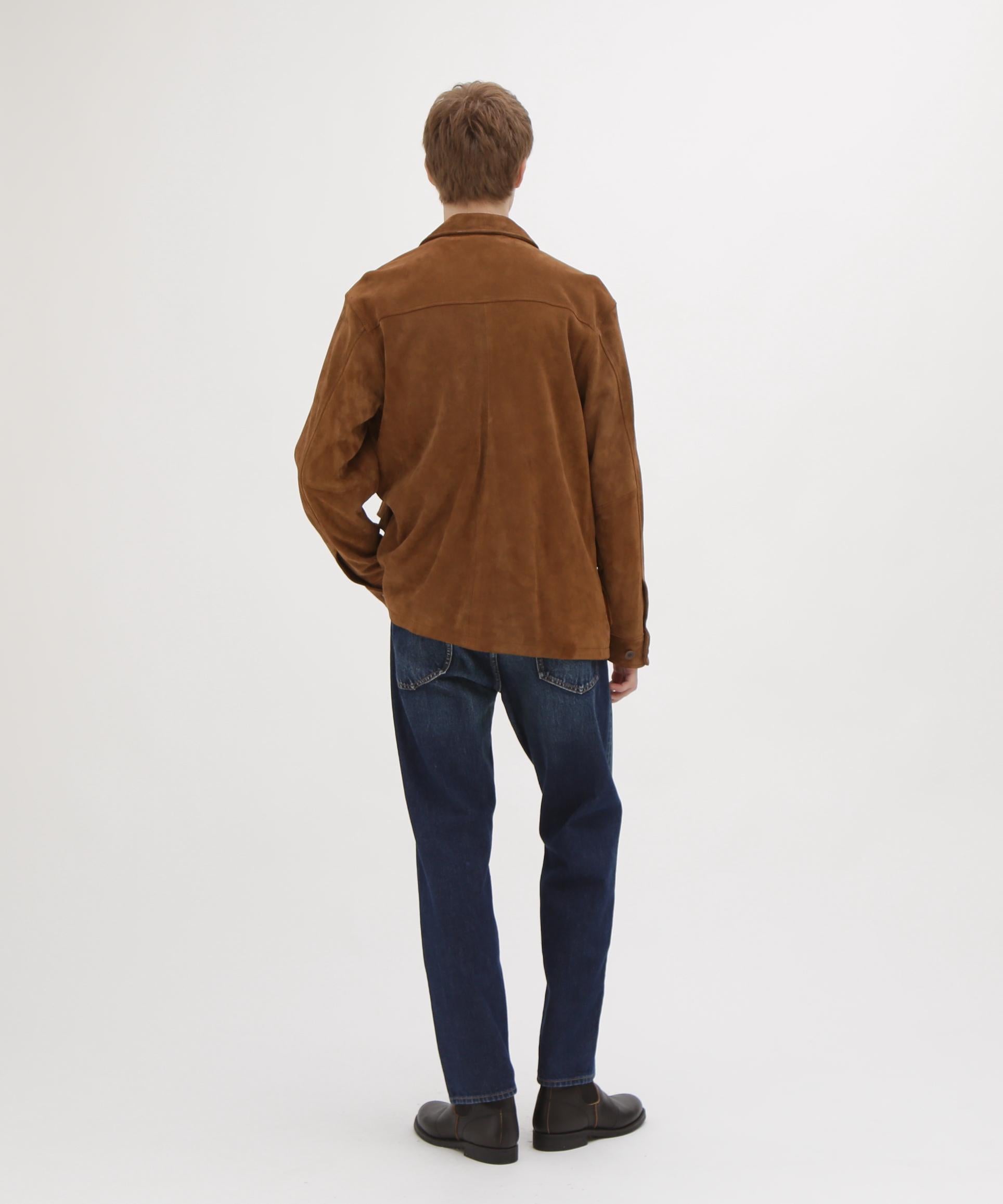 GOAT SUEDE JUNGLE FATIGUE JACKET ブラウン