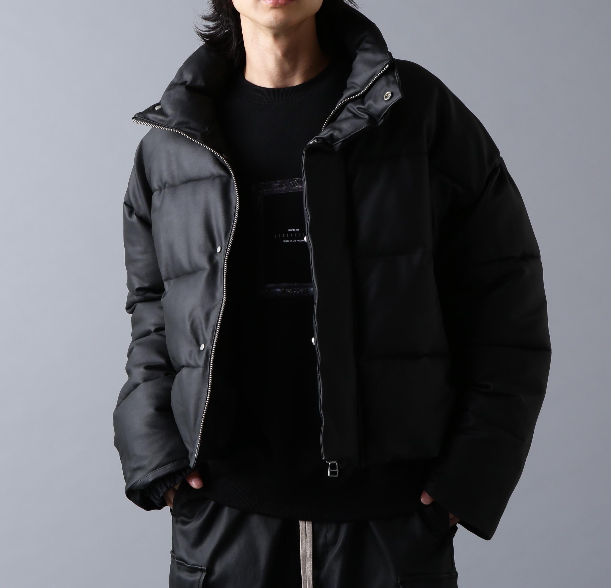 DankeSchon/ダンケシェーン/COATING SHORT BLOUSON ブラック