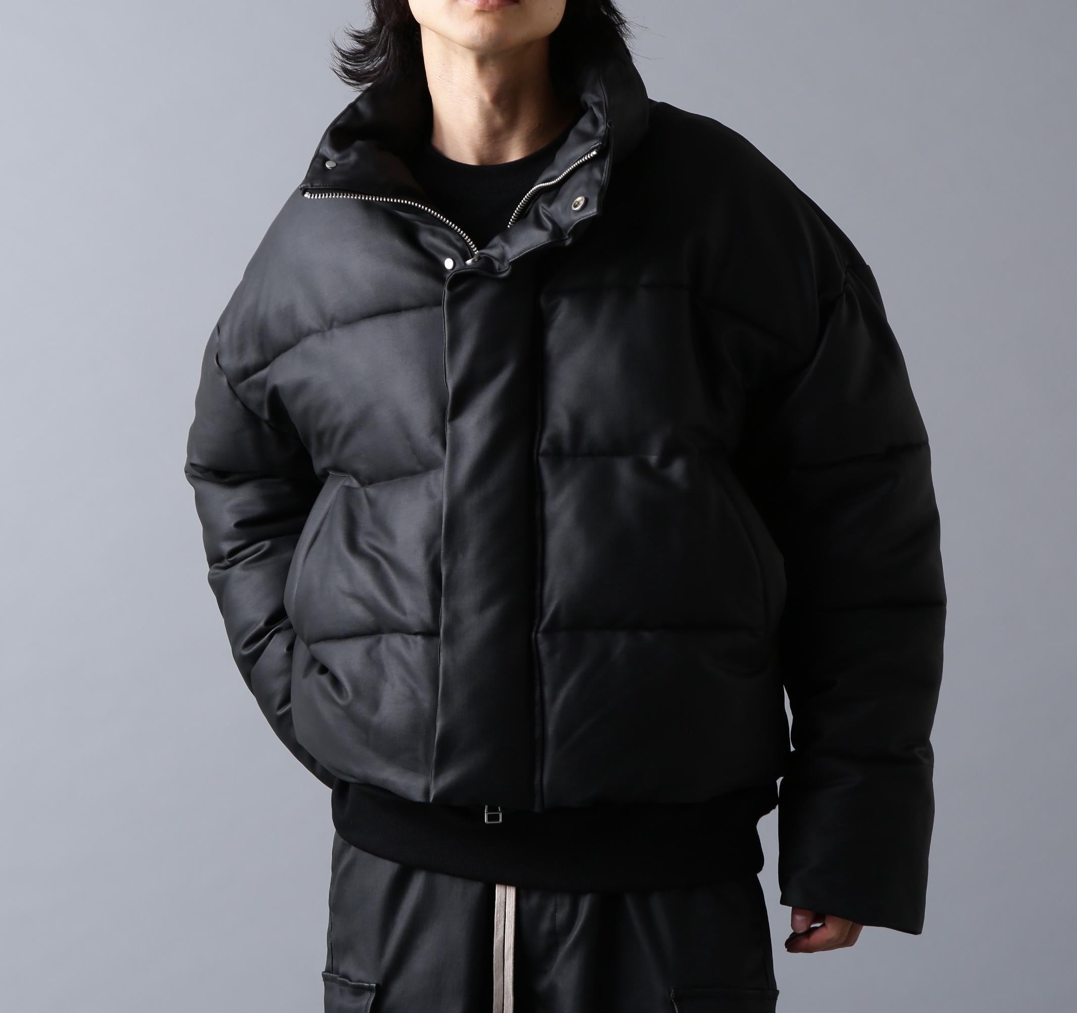 DankeSchon/ダンケシェーン/COATING SHORT BLOUSON ブラック