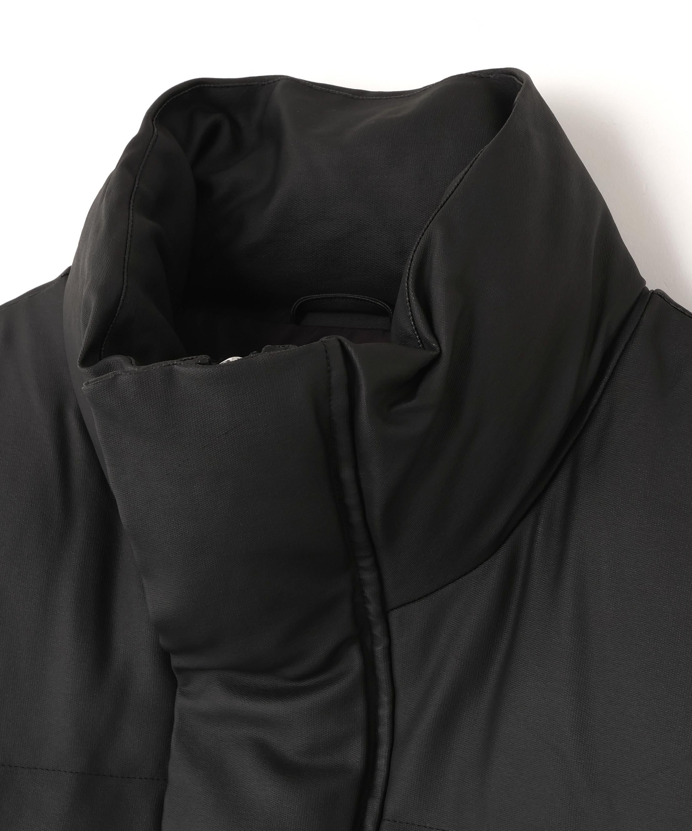 DankeSchon/ダンケシェーン/COATING SHORT BLOUSON ブラック