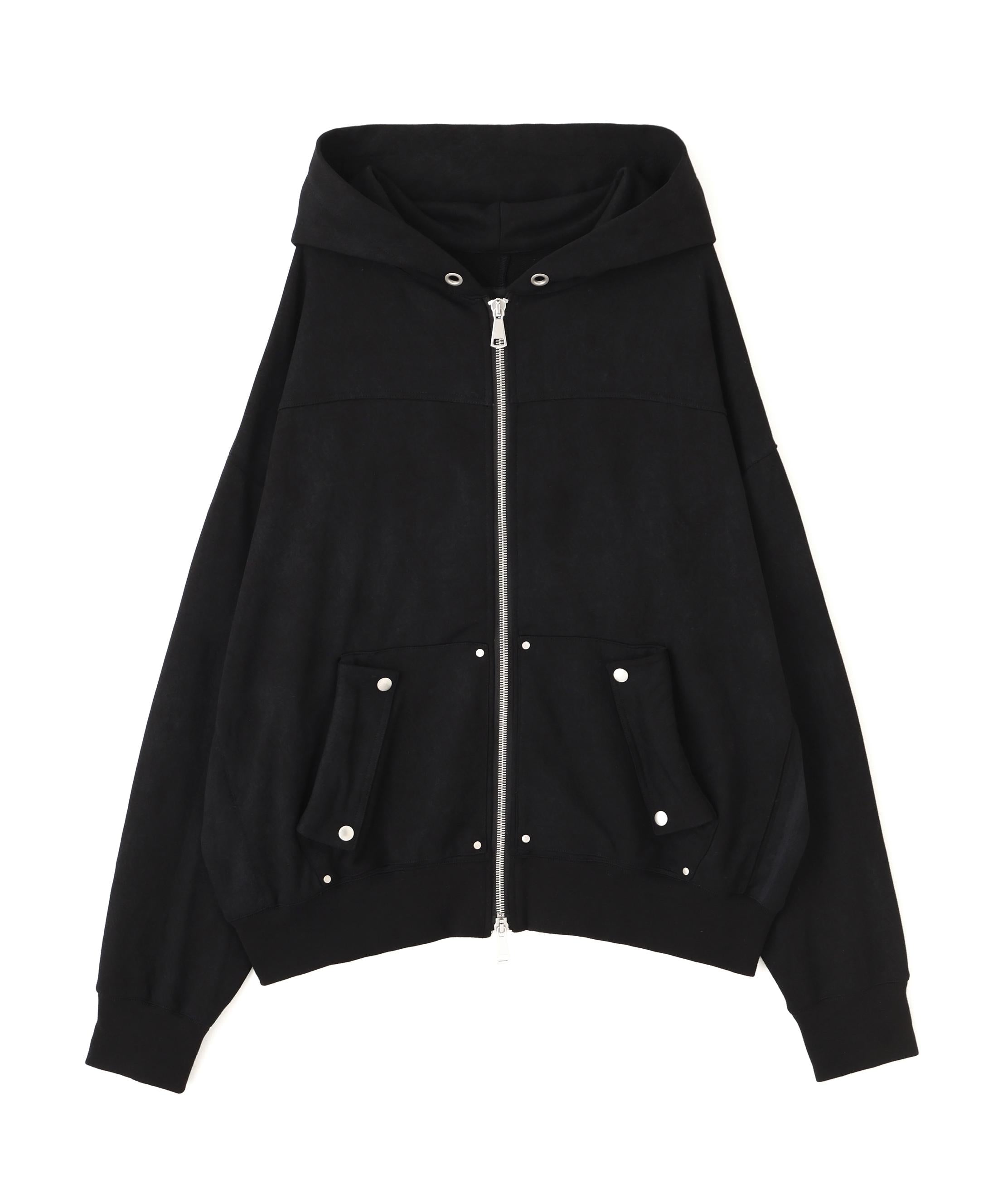 A.F ARTEFACT/エーエフ・アーティファクト/別注Zip Hoodie ブラック