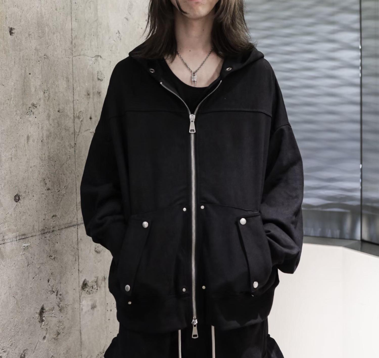 A.F ARTEFACT/エーエフ・アーティファクト/別注Zip Hoodie ブラック