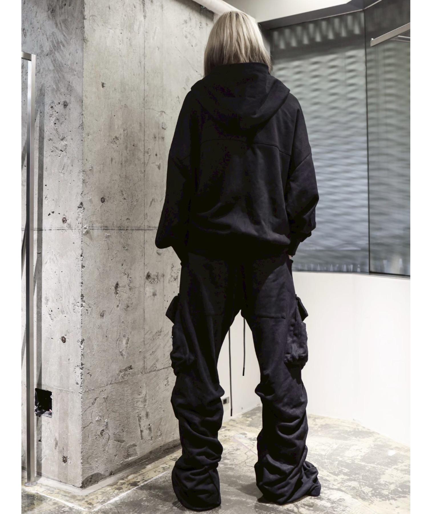 A.F ARTEFACT/エーエフ・アーティファクト/別注Zip Hoodie ブラック