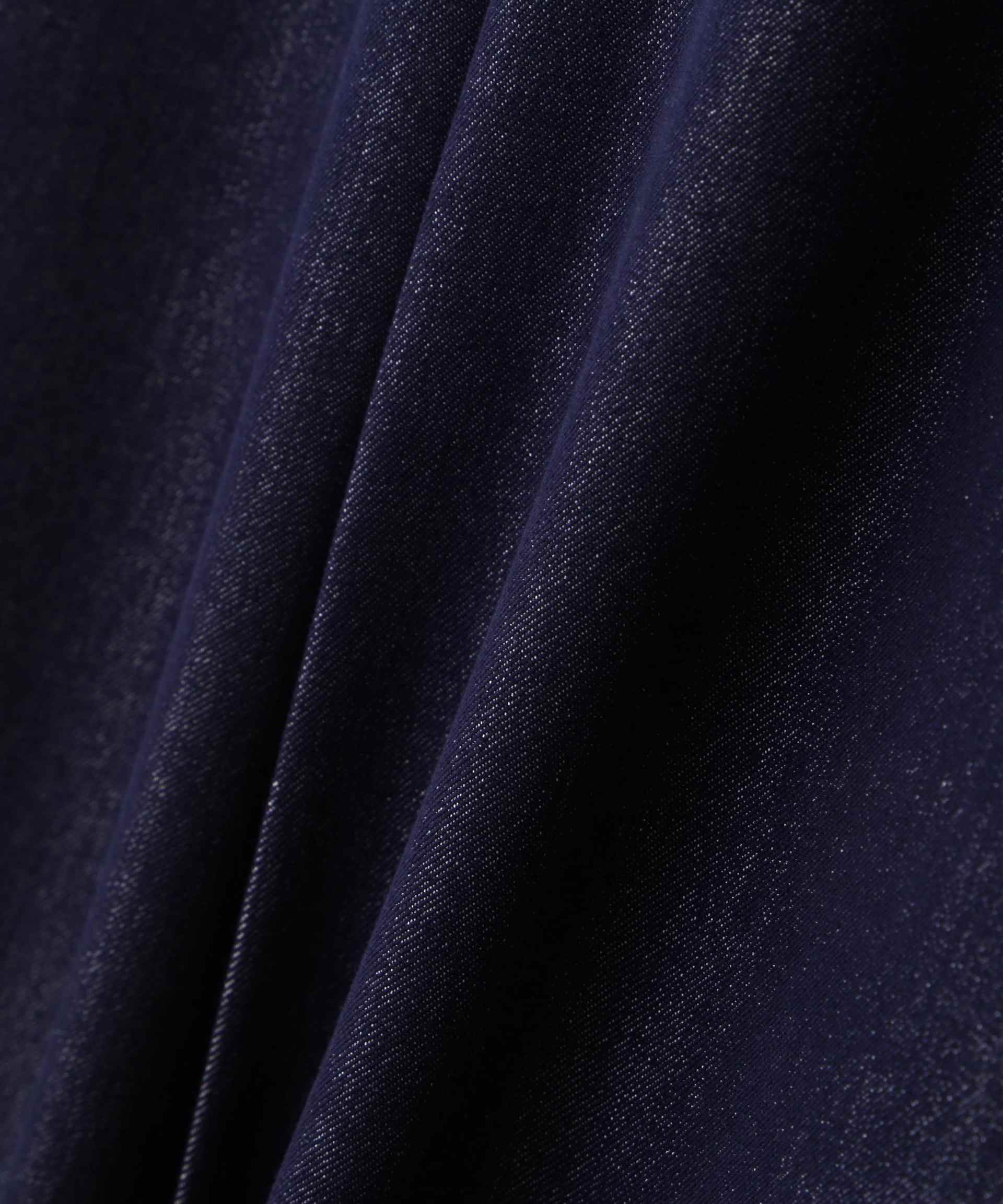 ダブルウエストワイドパンツ ネイビー