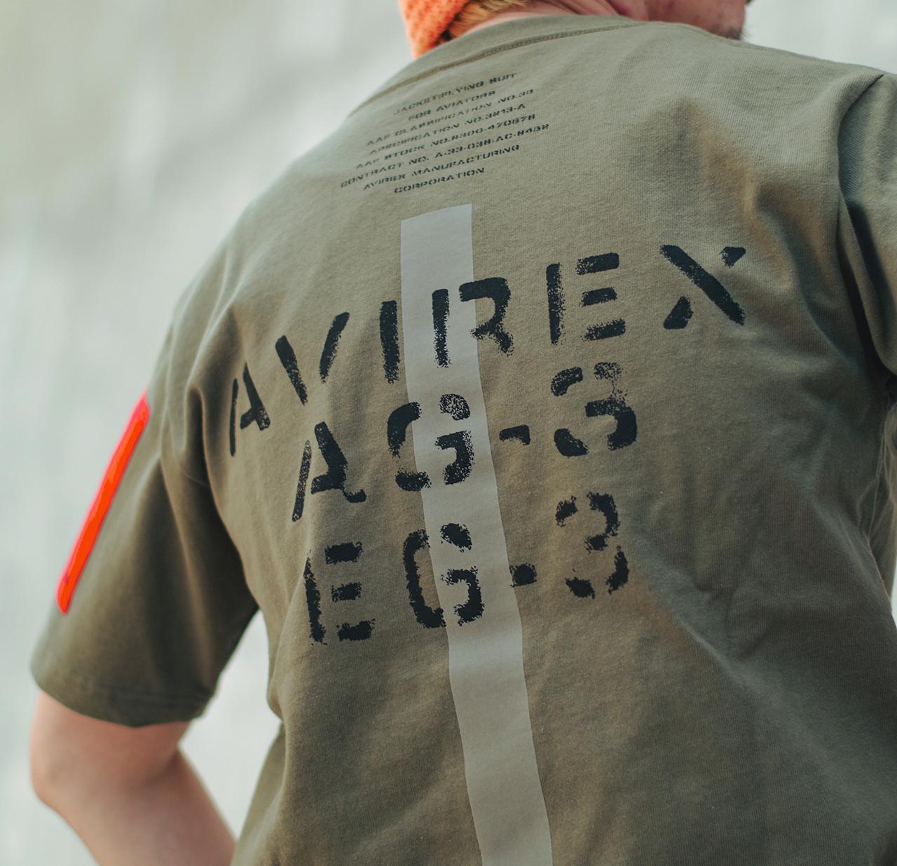 《WER&DEPOT限定》 >EMODEL DESIGN C>EW NECK T-SHI>T/リモデルデザイン半袖Tシャツ オリーブ