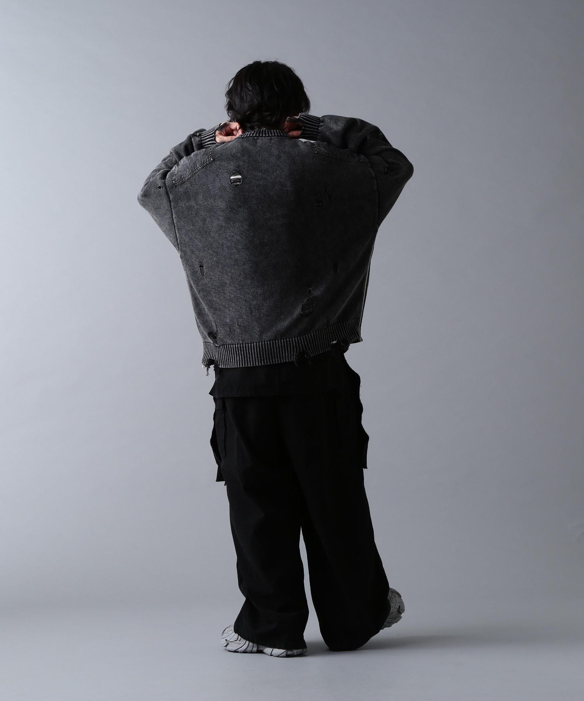 DankeSchon/ダンケシェーン/RIPSTOP EPRON CARGO PANTS ブラック